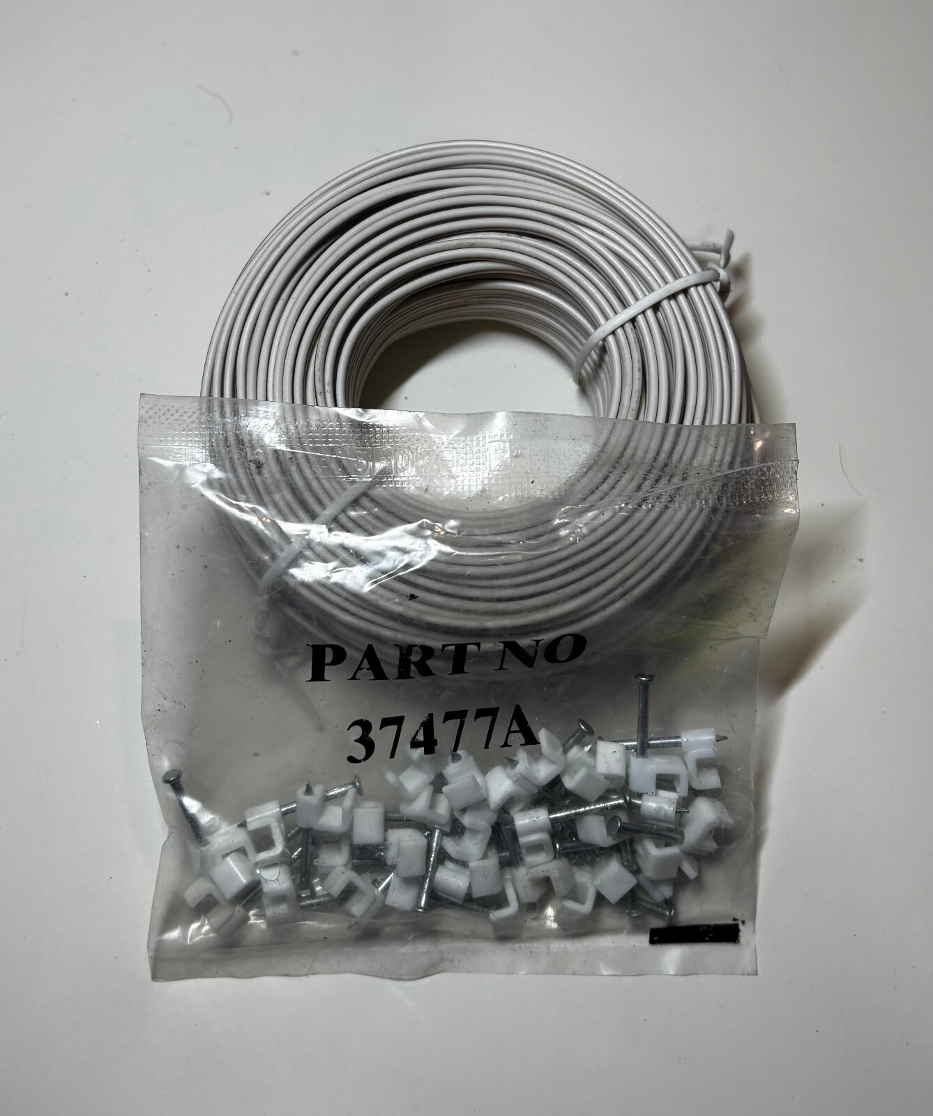 (NEW) Garage  Door Opener 2 Conducter Wire "100FT" with BONUS insulated staples