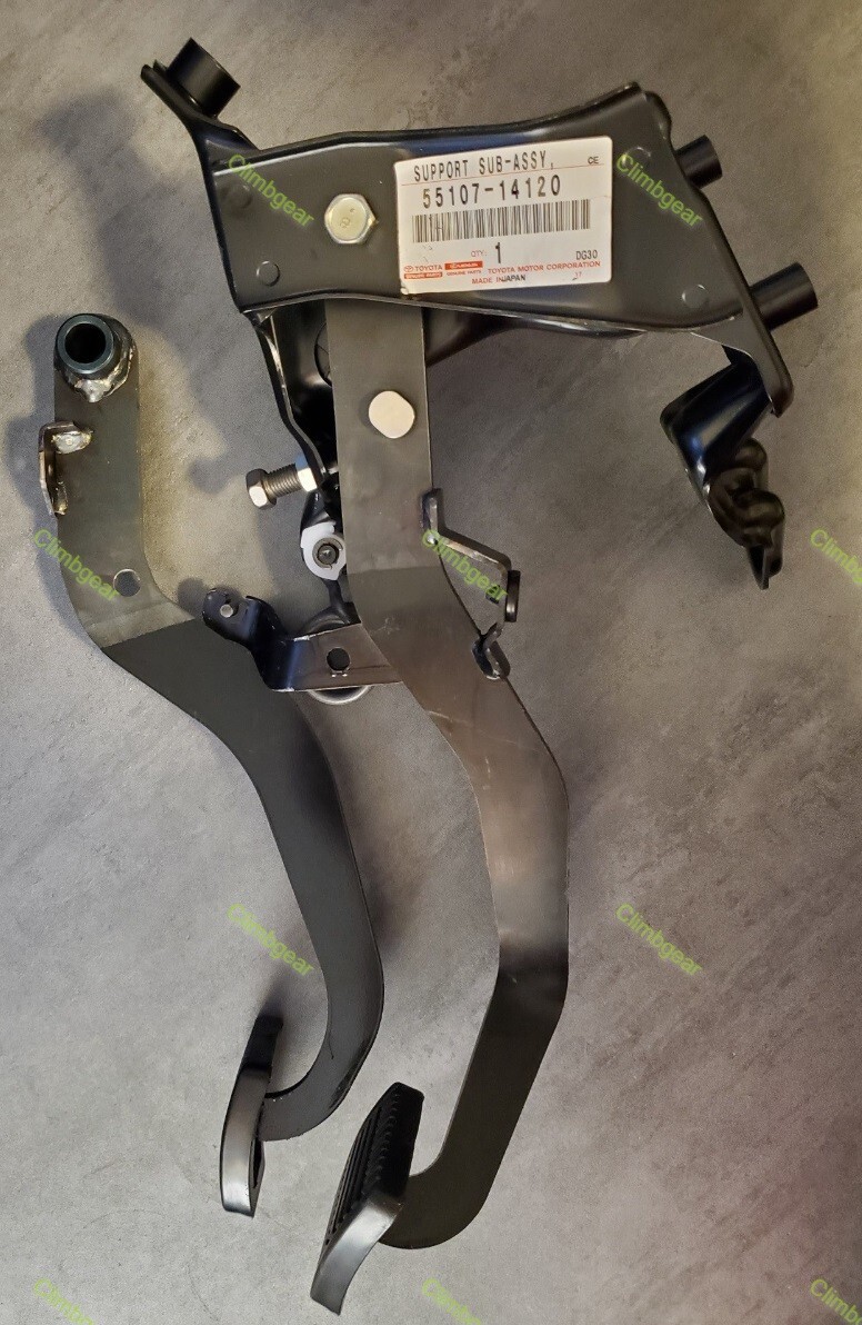 Toyota JZA80 Mk IV Supra OEM clutch +brake pedal set RHD