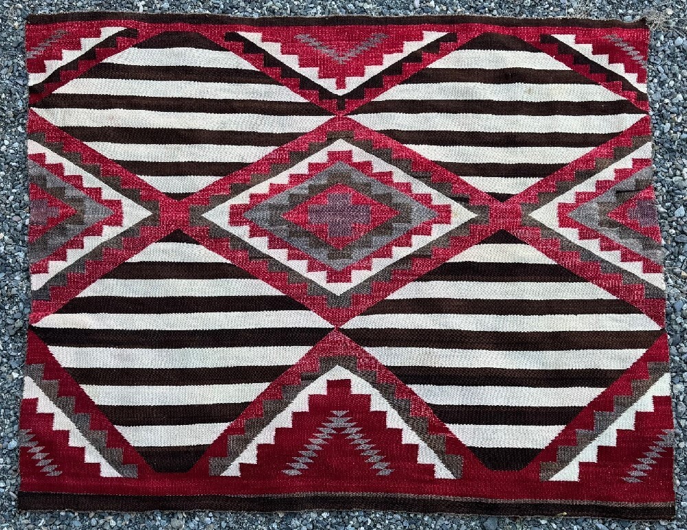 Navajo Third Phase Chiefs Blanket / Rug