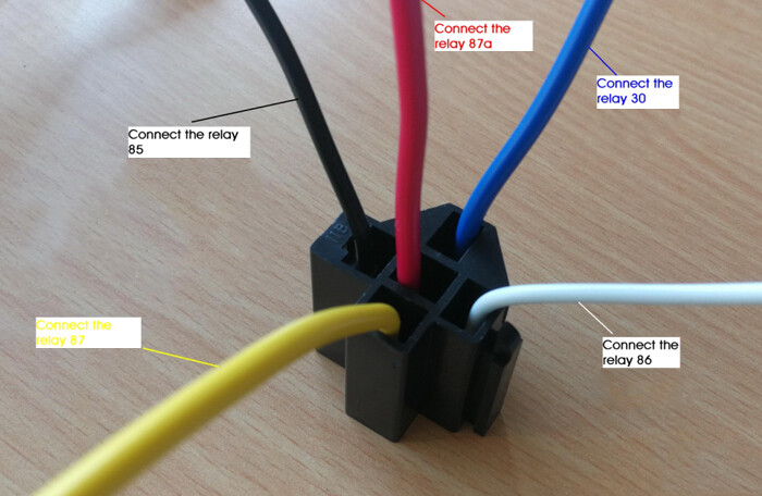 4 PAIR 50 AMP 12V BOSCH STYLE RELAY& HARNESS SOCKET SPDT + 100% COPPER WIRES