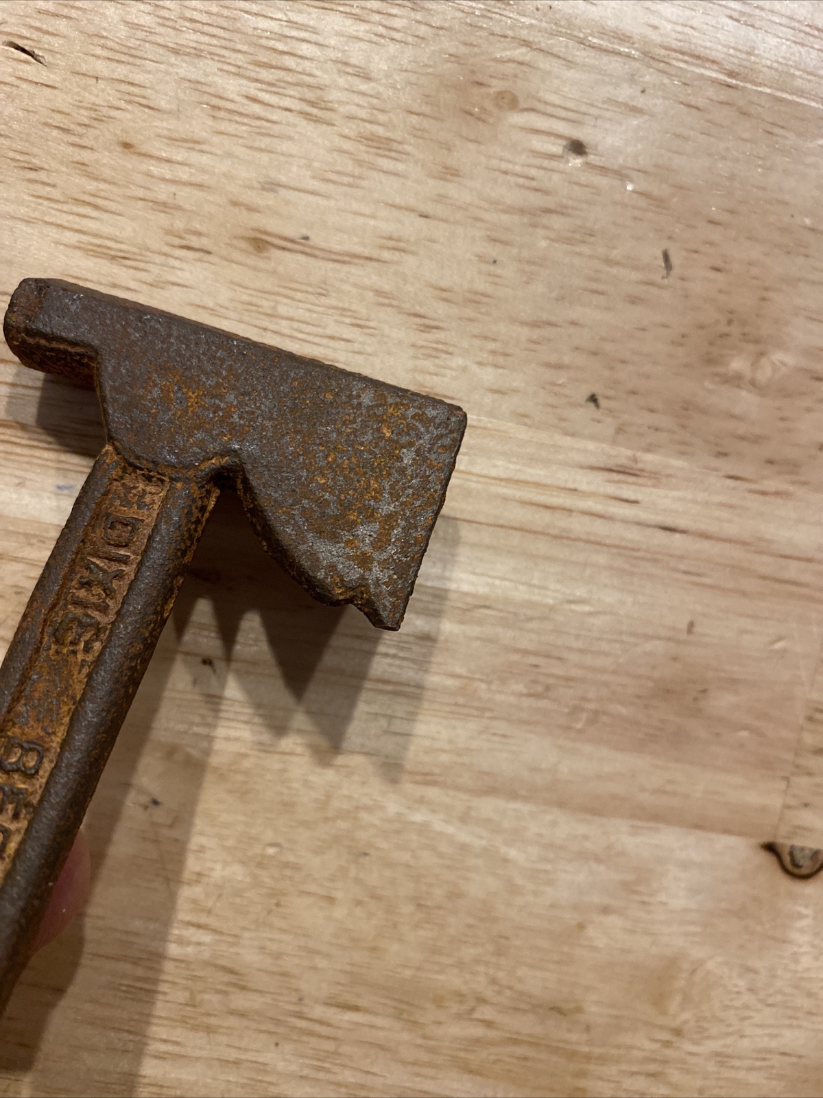 Firefighter Axe Bottle Opener Fireman Fire Department Chief Collector Cast Iron