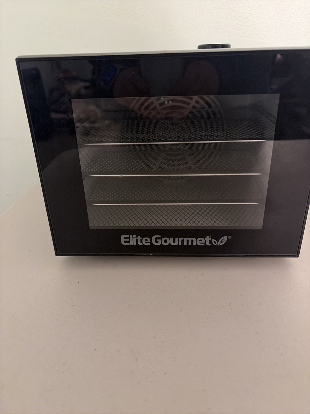 Elite Gourmet Food Dehydrator, Stainless Steel Trays Food Dehydrator, Adj. Temp.