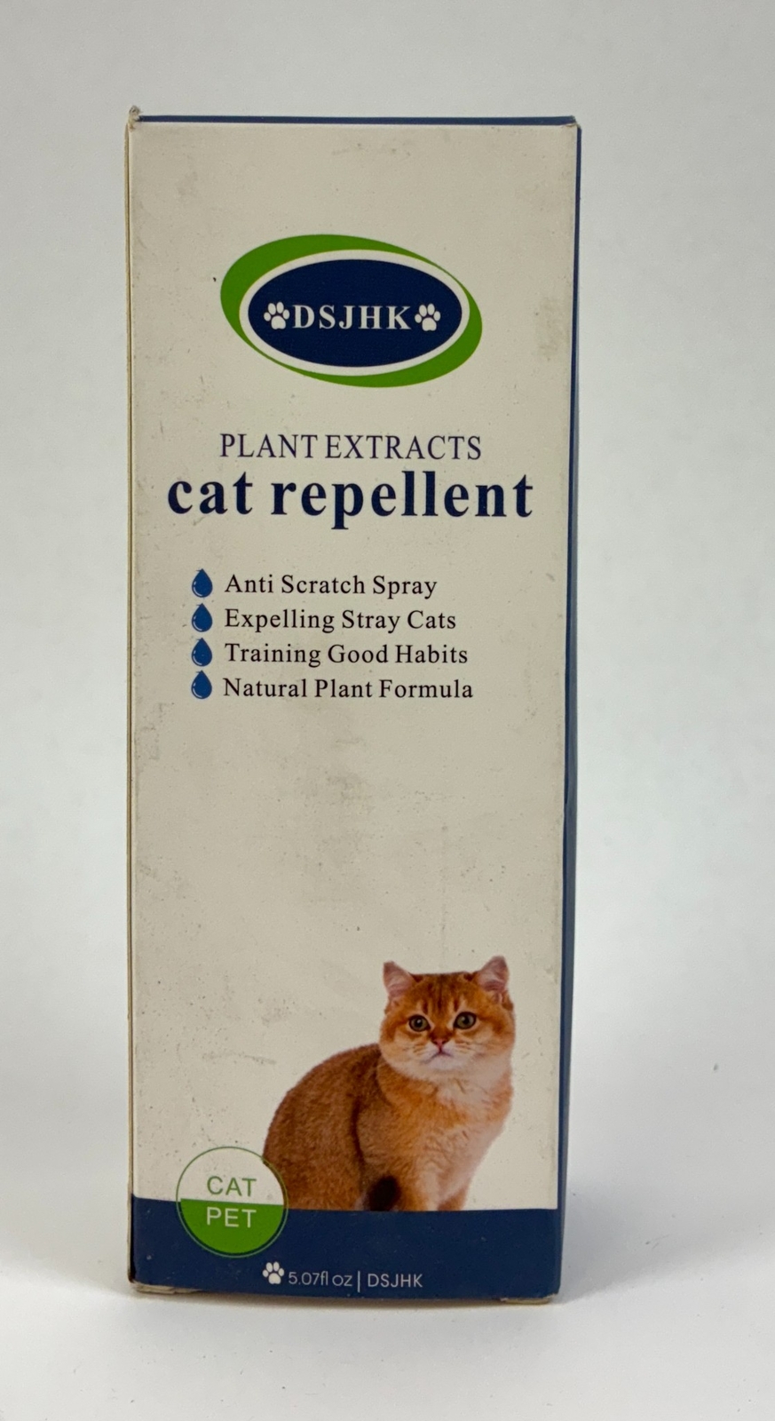 Cat Deterrent Spray Repellent for Furniture Rugs Curtains & Plants 5 oz Set of 3