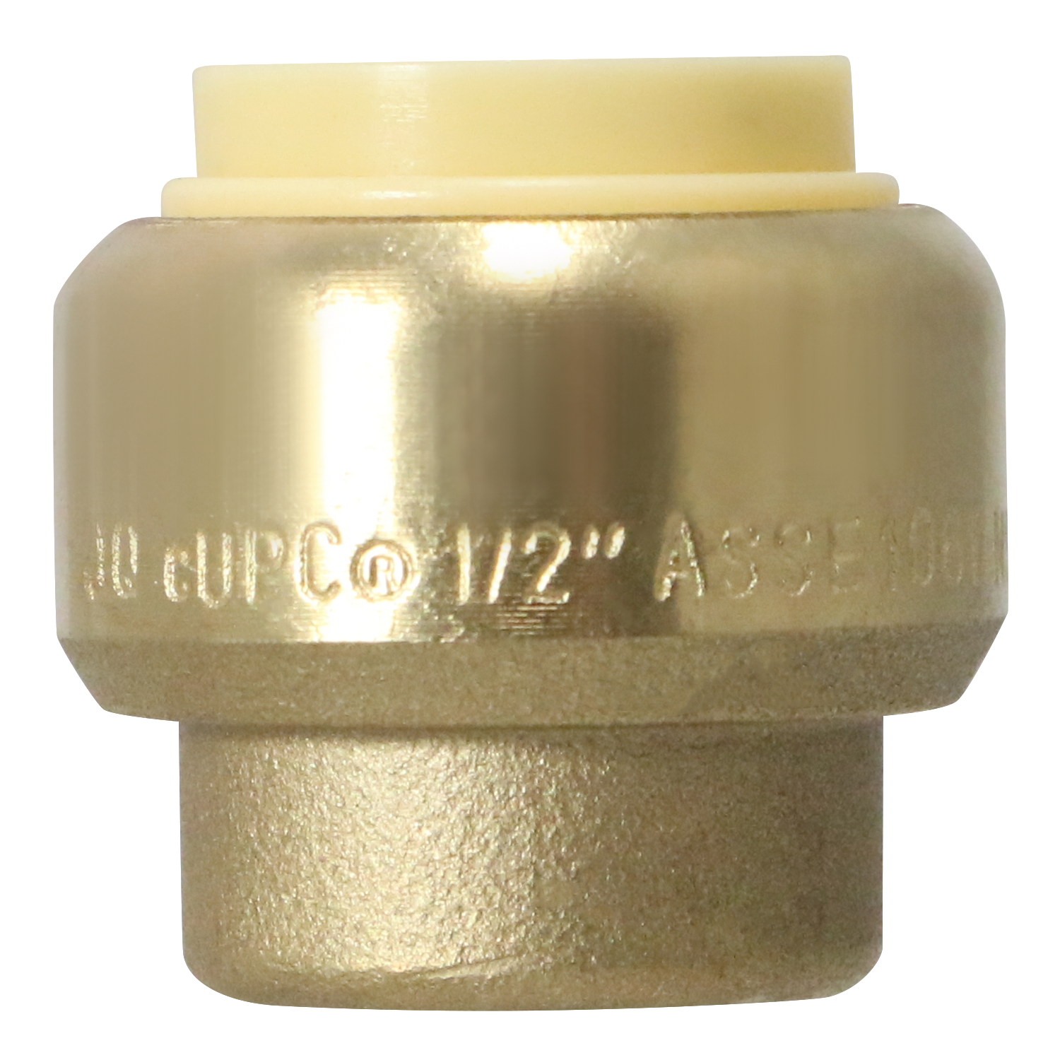 10 Pcs XFITTING 1/2 inch Push Fit Cap, Push to Connect End Cap Plug