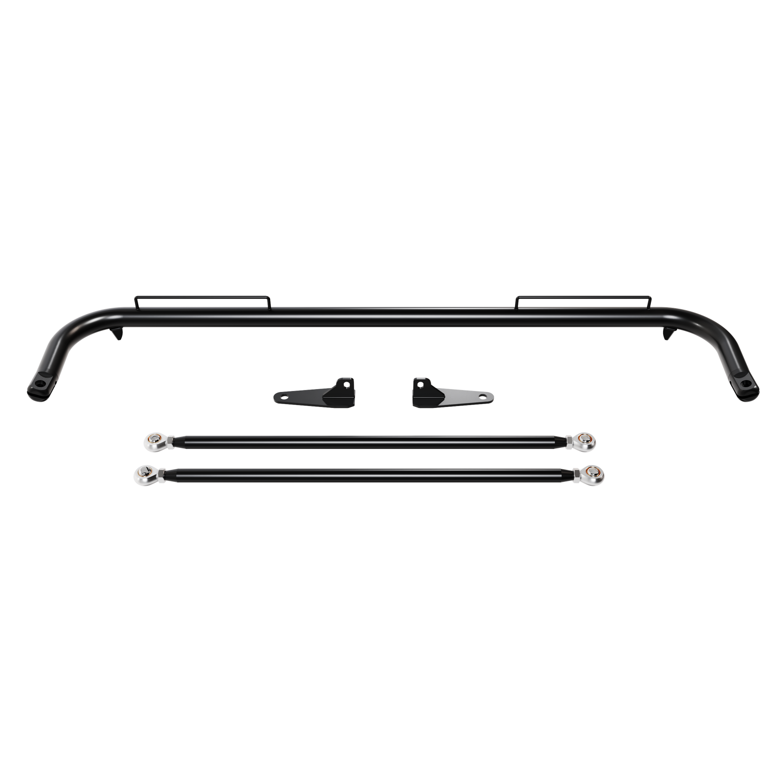 49" Black Universal Stainless Steel Racing Safety Seat Belt Roll Harness Bar Rod