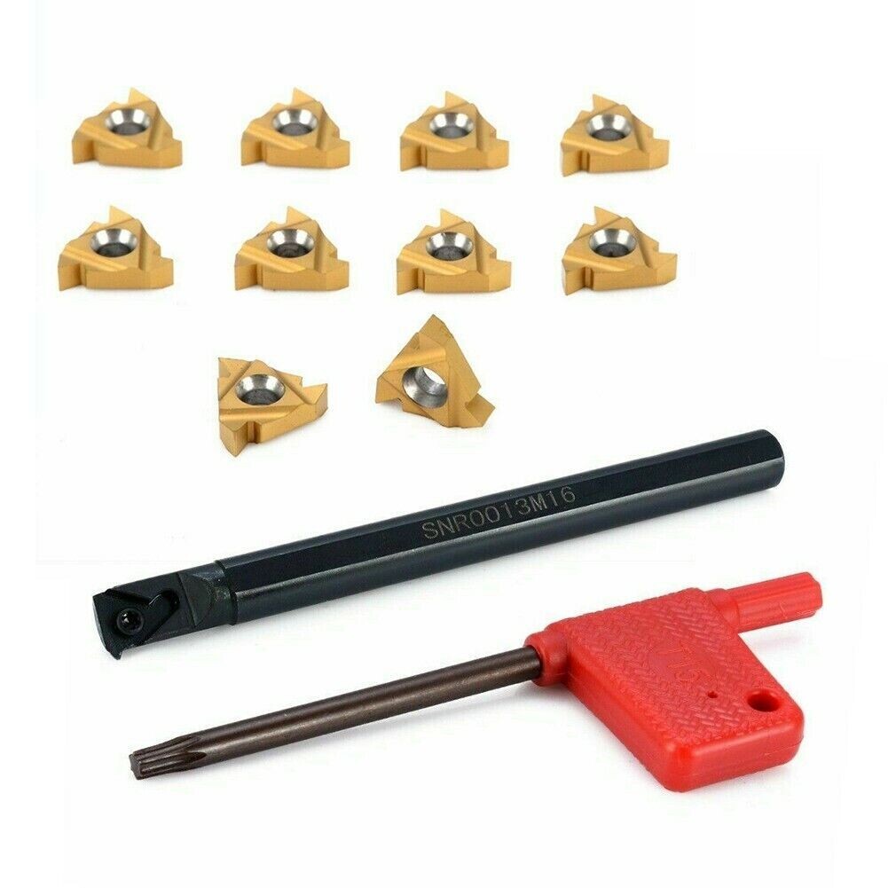 SNR0013M16 Lathe Internal Threading Boring Bar Turning Tool Holder For 16IR AG60