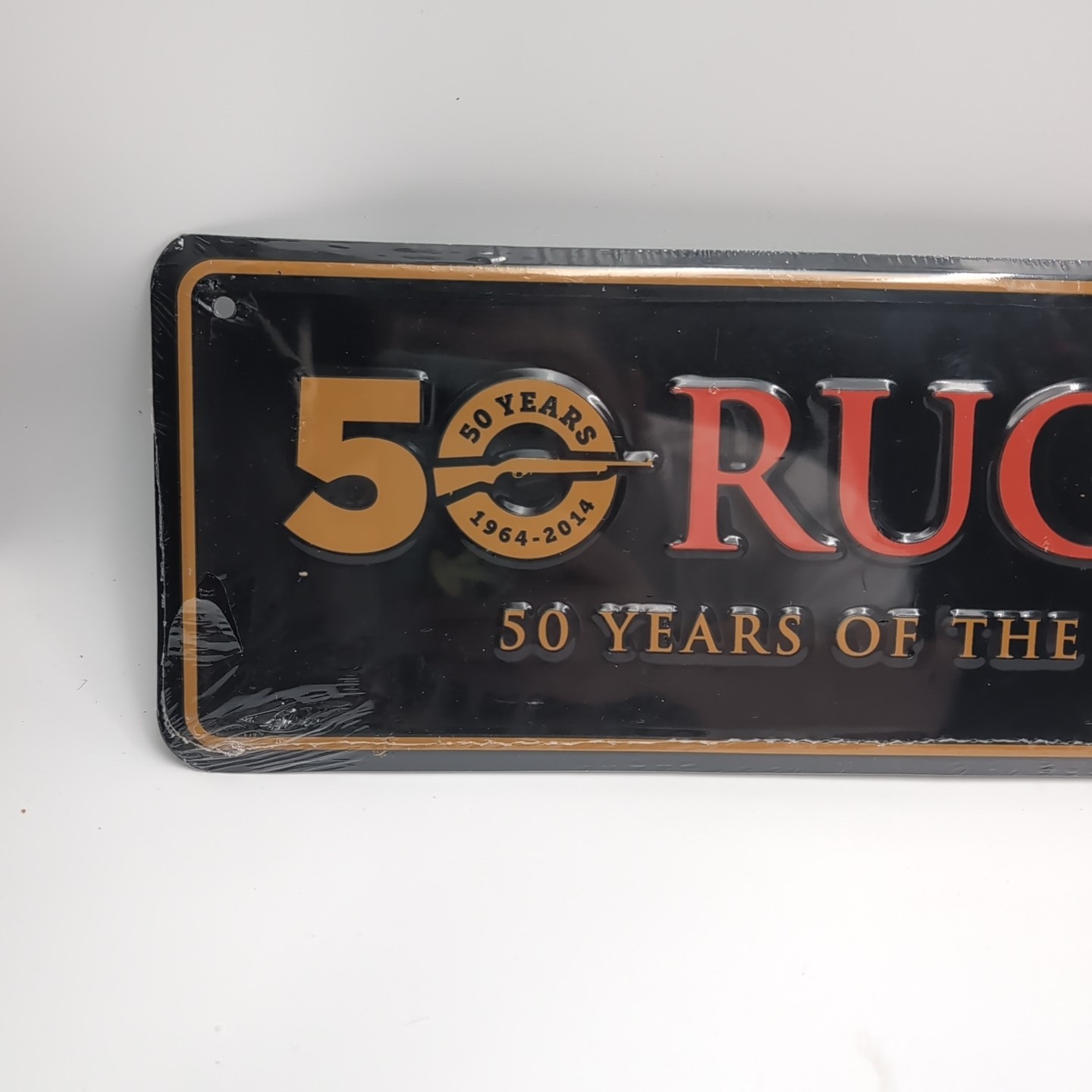 1964-2014 50 Years Ruger 10/22 Anniversary Collector’s Series Embossed Tin Sign