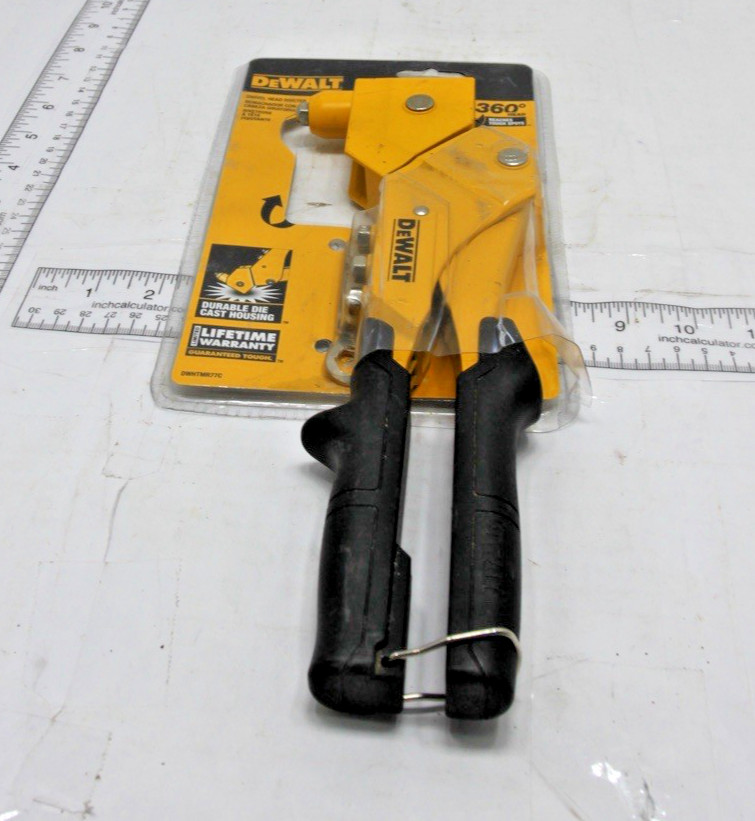 Dewalt Heavy Duty Swivel Head Rivet Gun