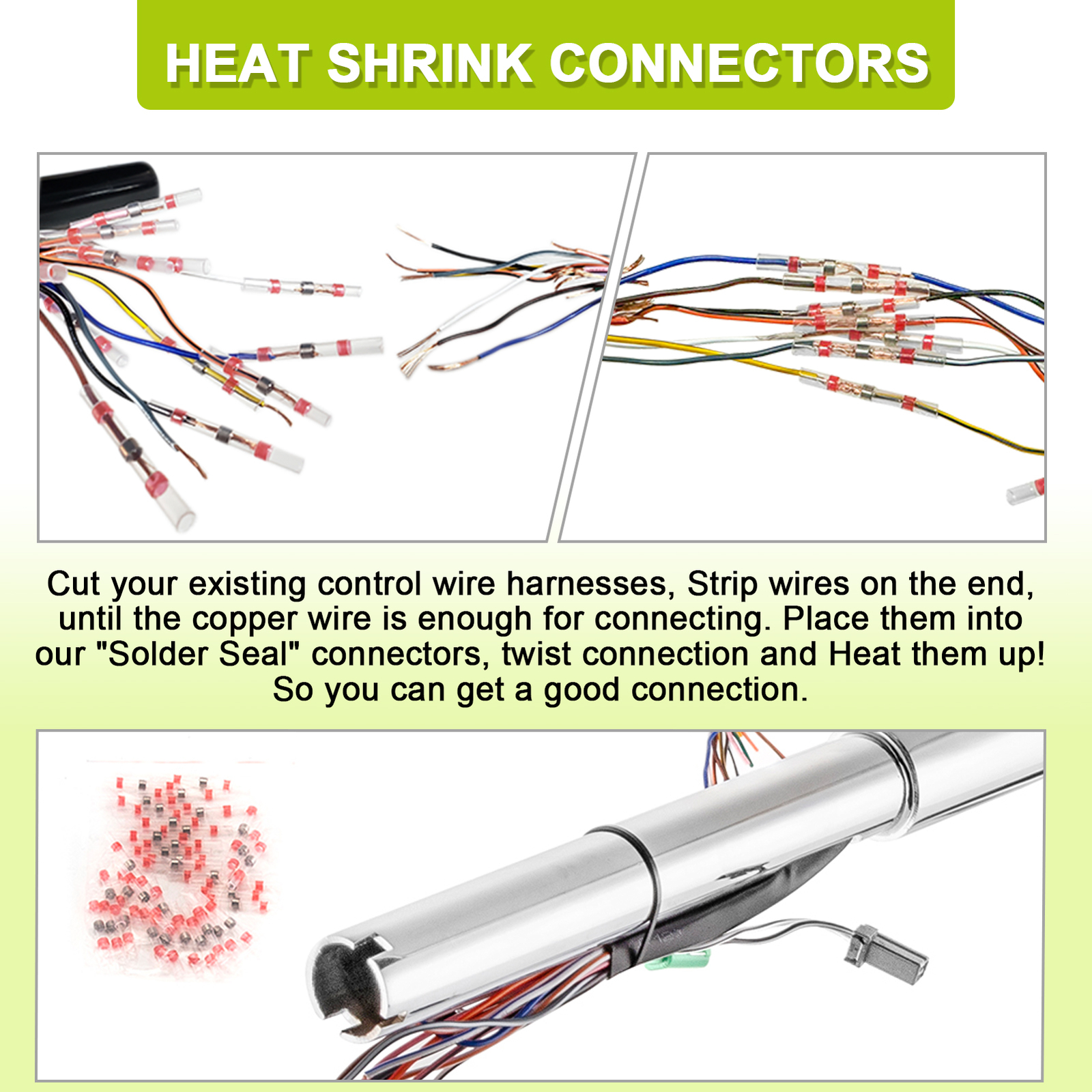 12" Pre-Wired Meathook Handlebar For Harley Street Electra Glide Ultra 2008-2013