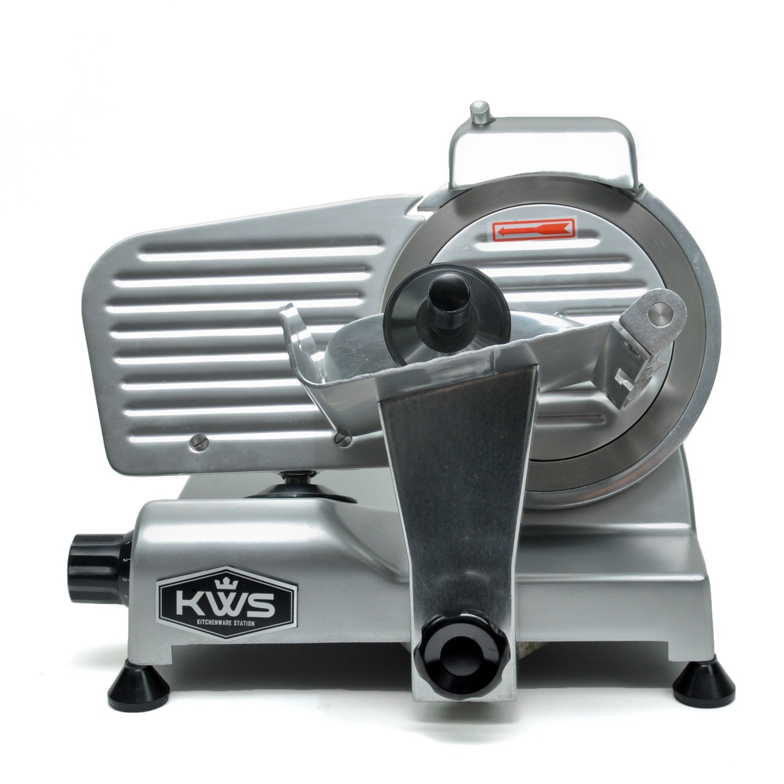 KWS MS-6SS Premium Commercial 200W Electric Meat Slicer Frozen meat Deli slicer