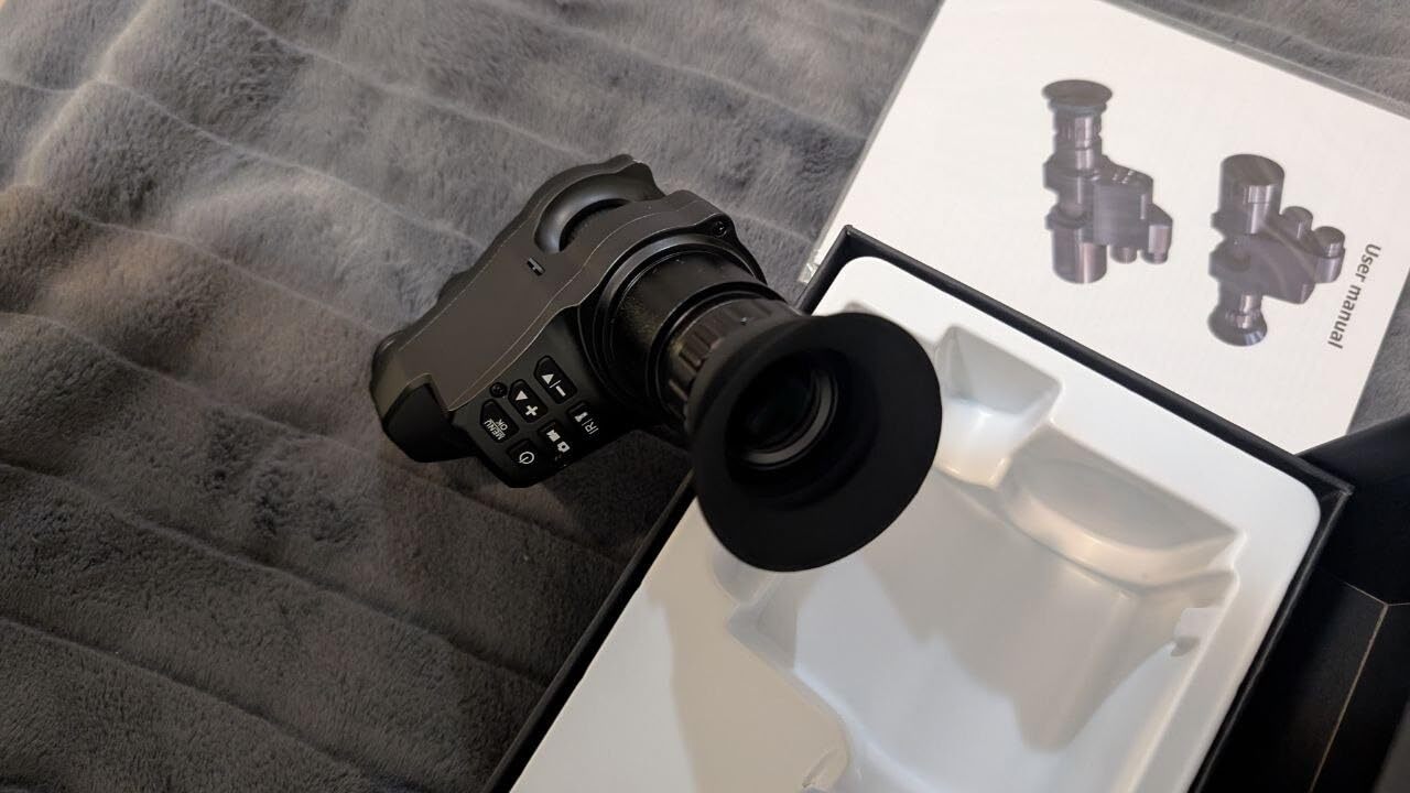 GOYOJO Night Vision Scope for Rifle Optics 1920x1080 OLED Monocular Day&Night