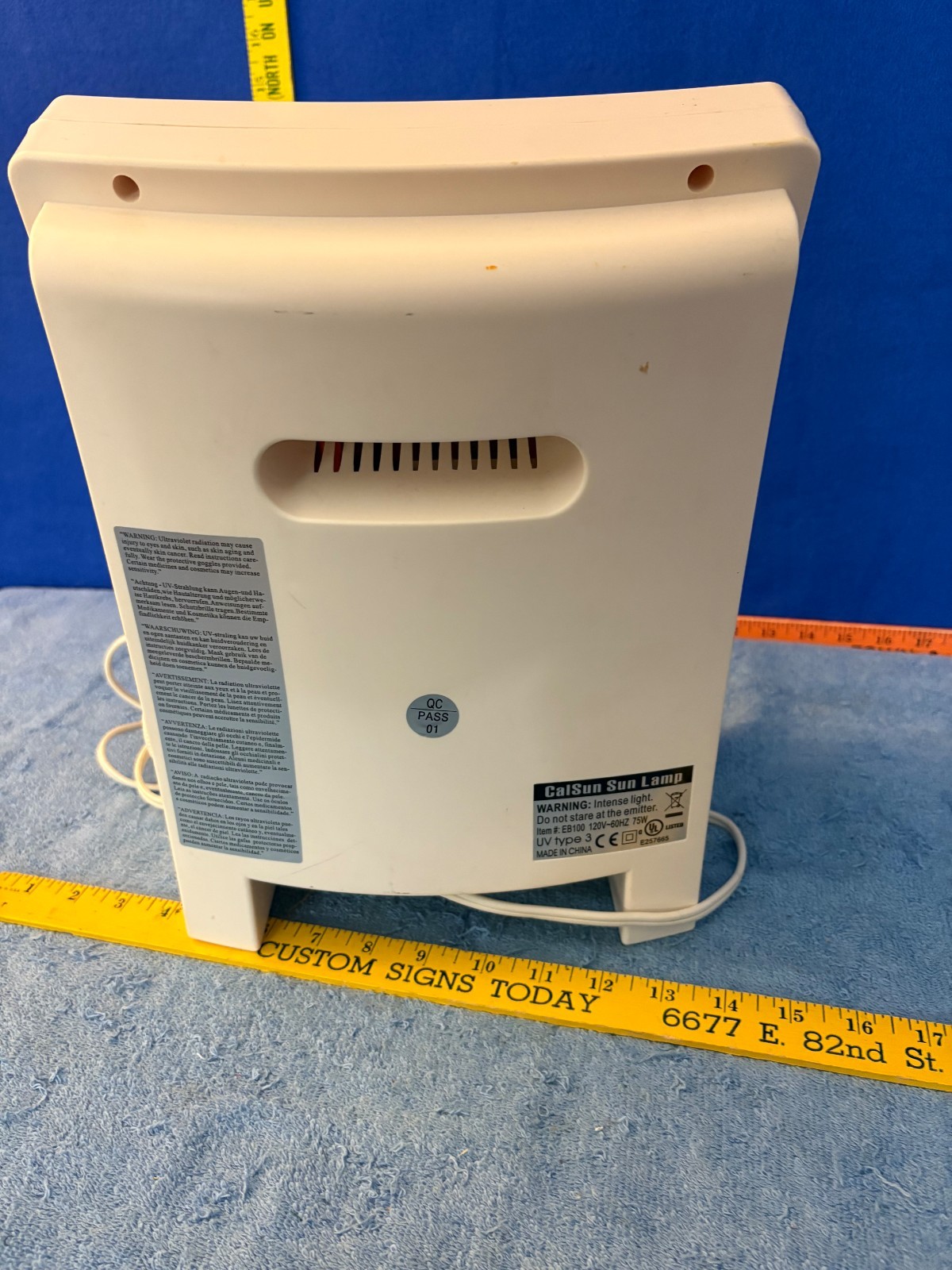 Casun Sun Lamp EB100 Tanning Light Lamp