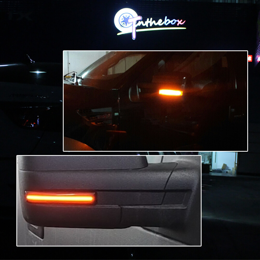 LED Side Mirror Sequential Turn Signal Light Lamp For Ford 2009-2014 F150 F-150