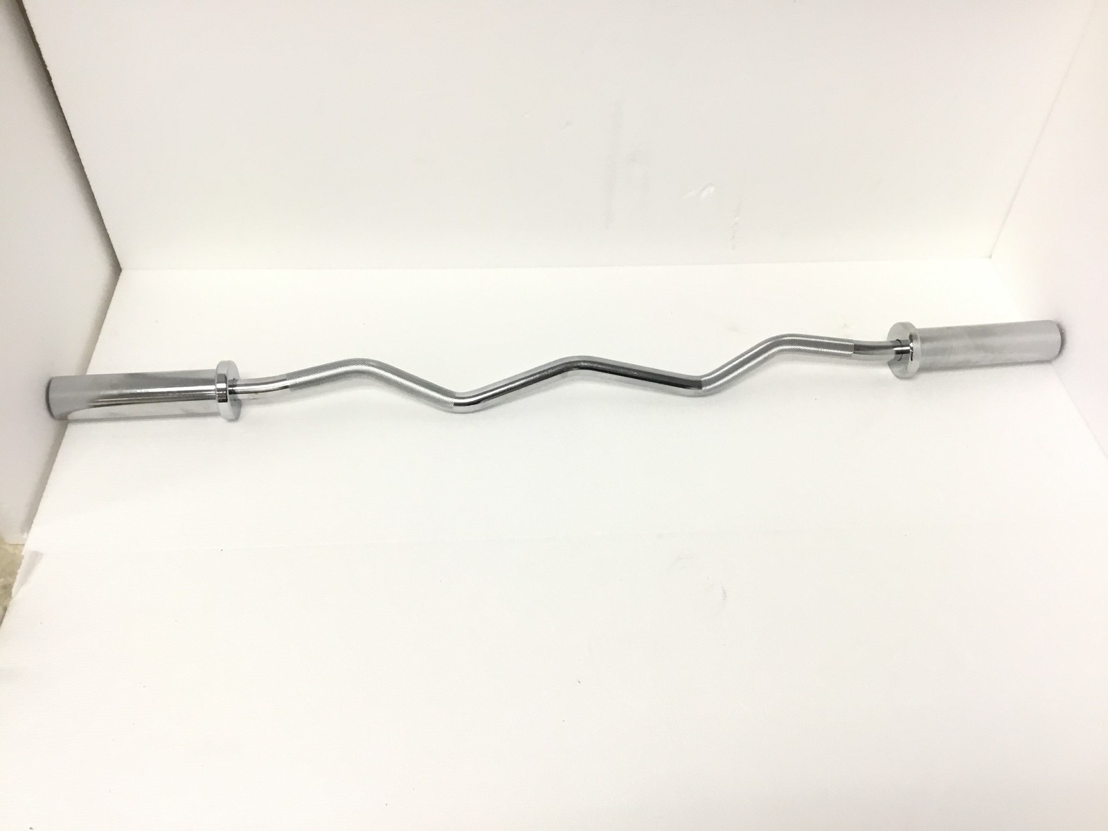 NEW Range Fitness 47" Olympic EZ Curl Bar 2" Sleeves 17 lb FREE SHIPPING QTY