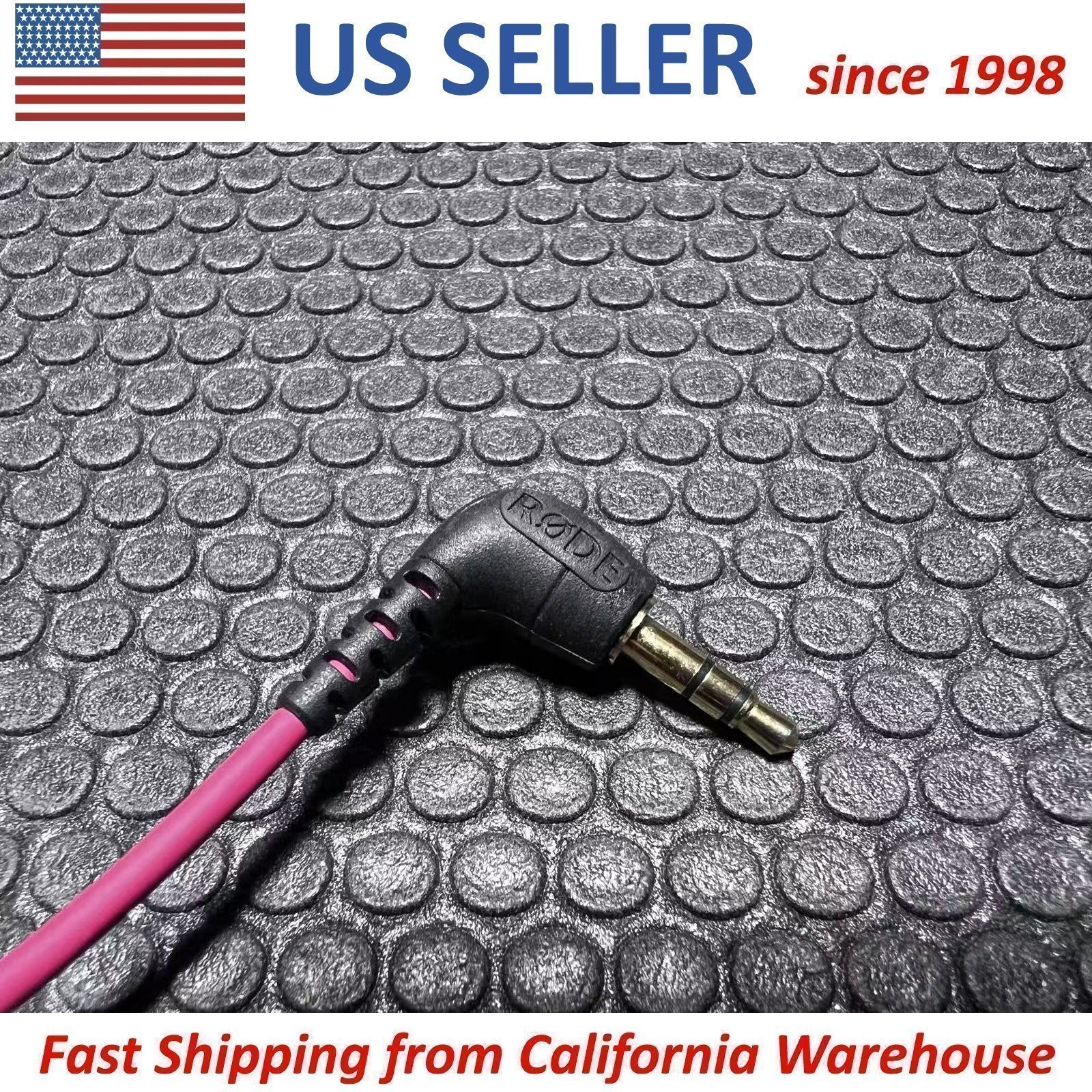 RØDE Rode OEM SC2 3.5mm TRS to TRS Audio Coil Cable for Canon Nikon Camera