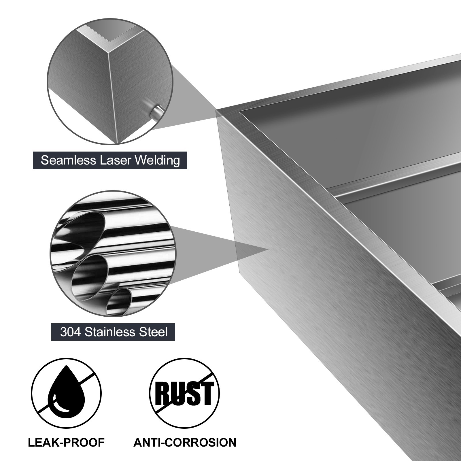 24X36X19 Maple Syrup Evaporator Pan Stainless with Valves and Thermometer