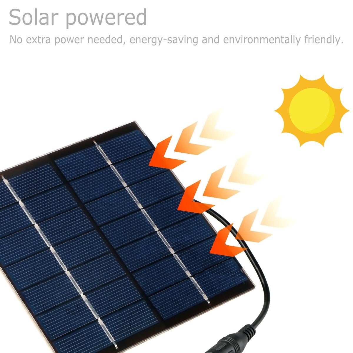 Solar Power Fountain Floating Water Pump for Bird Bath Pond Pool