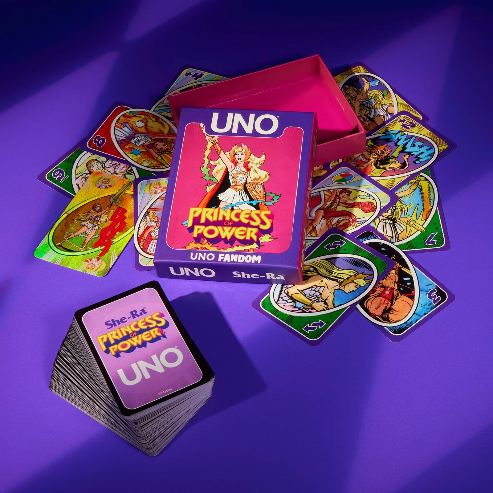 Mattel - UNO - She-Ra Princess of Power Fandom MOTU Card Game Deck - New
