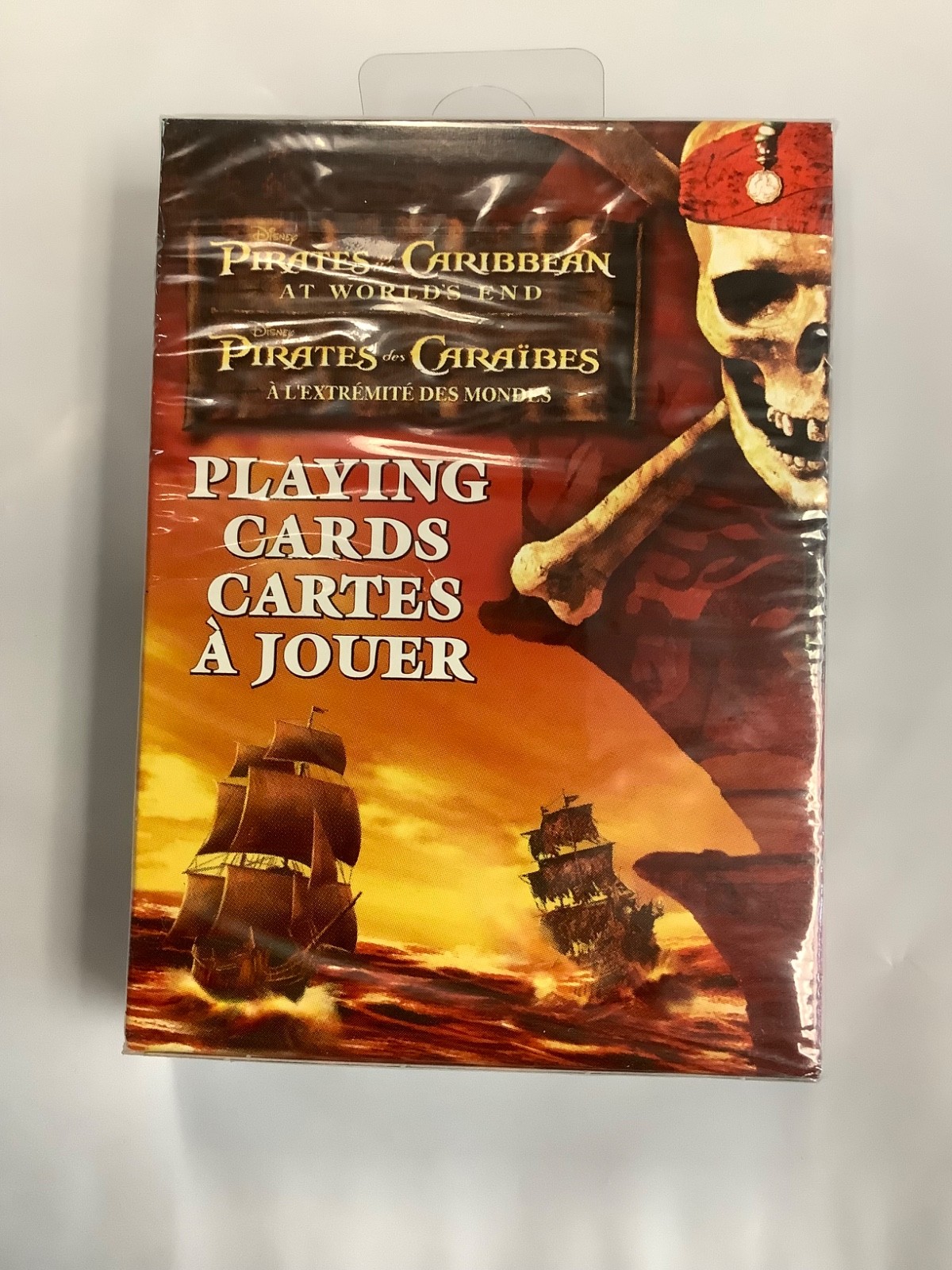 Disney Pirates Of The Caribbean At Worlds End Bicycle Playing Cards Sealed 2007