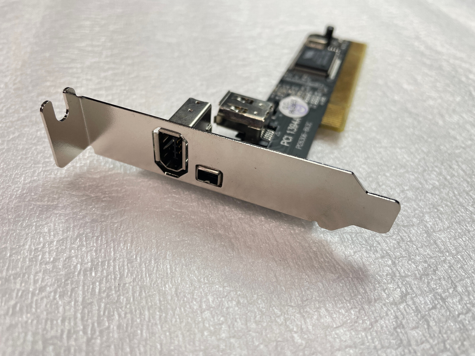 Startech 3 Port PCI 1394A Firewire 400 Adapter Low Profile Card NEW