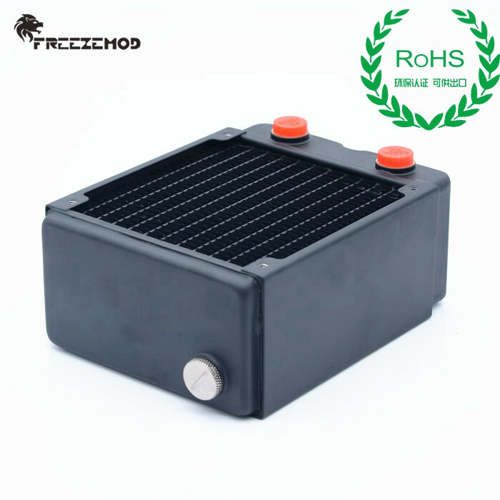 FreezeMod 120mm 240mm 360mm 480mm Copper Radiator 65mm Thick G1/4 Water Cooling