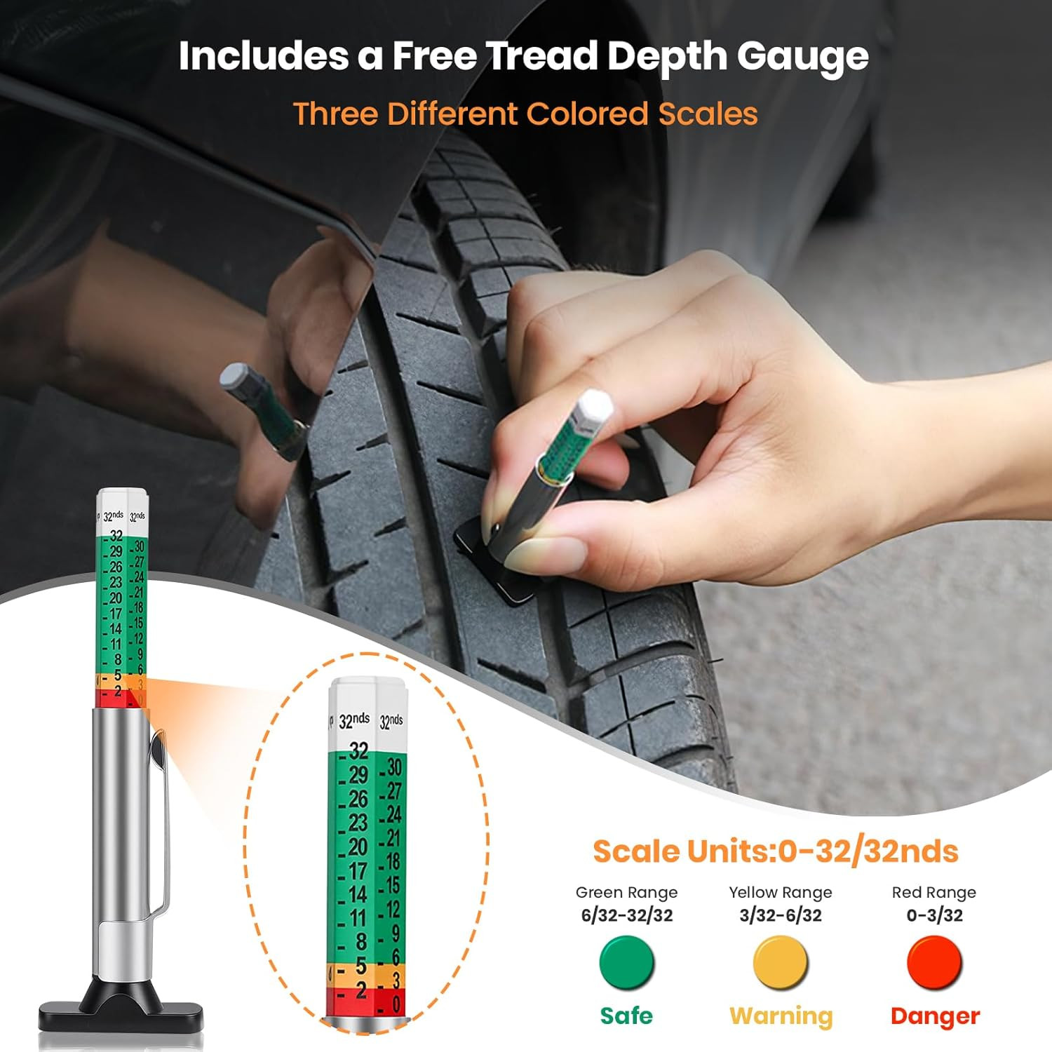 HARDELL Digital Caliper, Disc Brake Rotor Micrometer- F/MM/in, Brake Measuring T