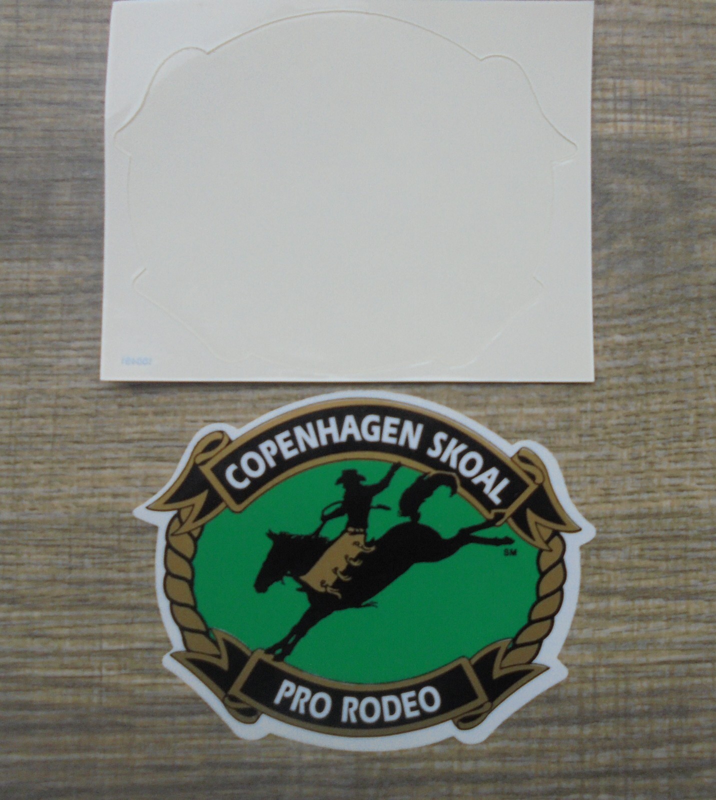 COPENHAGEN SKOAL PRO-RODEO DECAL/STICKER FRONT ADHESIVE 4X3 "NEW