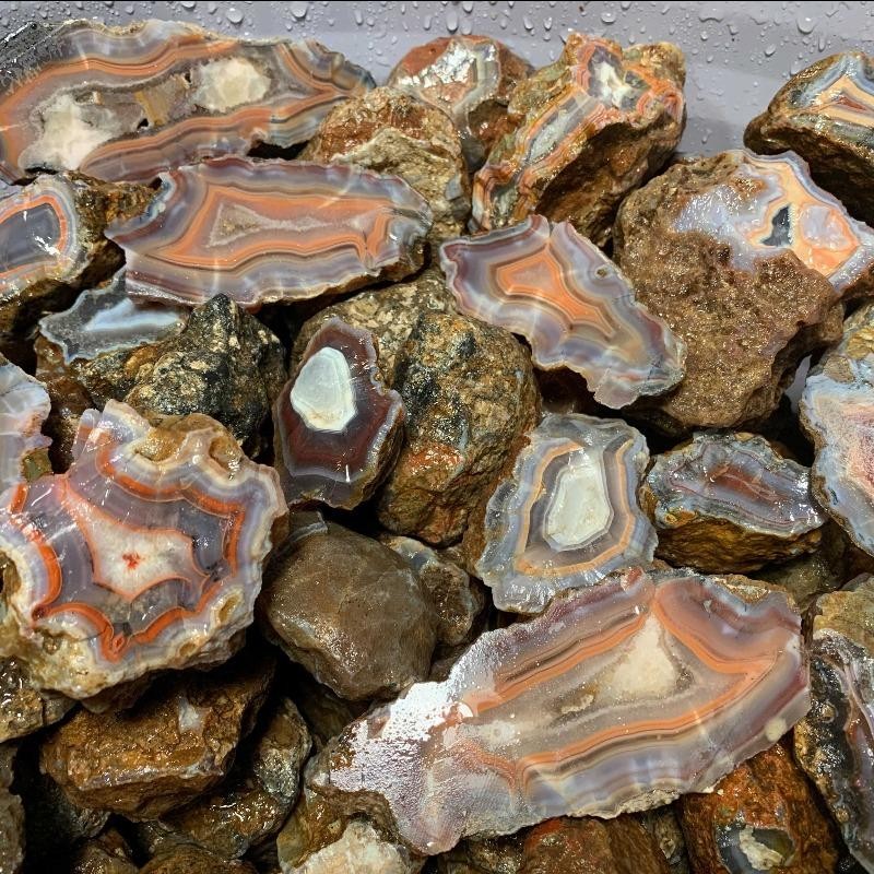 1970s Malawi Classic Agate (Price per pound)