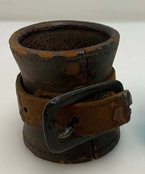 Possible Civil War Era U.S. Cavalry Leather Carbine Socket