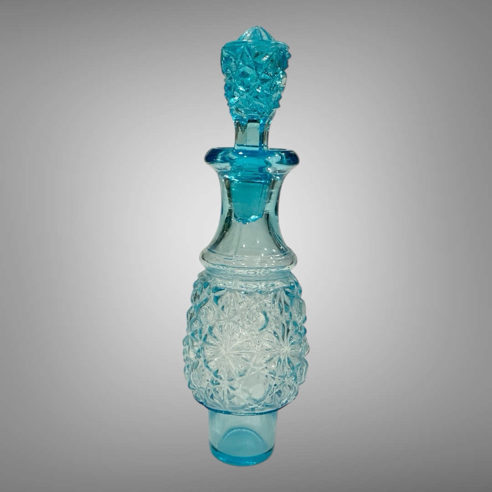 1860s Belmont Co. EAPG Pattern Glass Condiment Cruets (2) And Castor Set