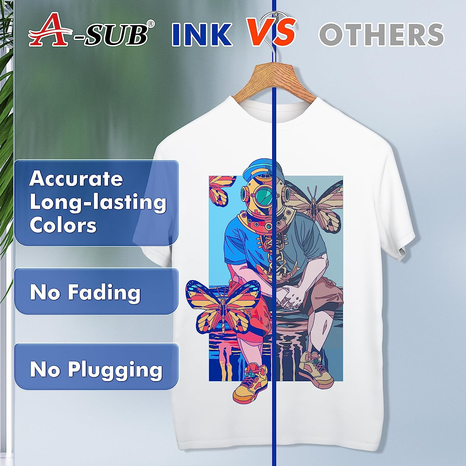 A-SUB Sublimation Starter Kit - A-SUB Sublimation Paper and Sublimation Ink