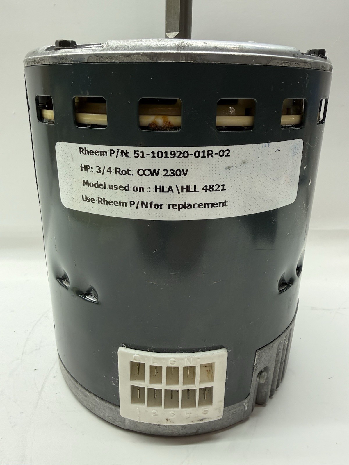 GE Genteq ECM X13 3/4HP Blower Motor 51-101920-01R-02 5SME39NXL027A 51-101920-00