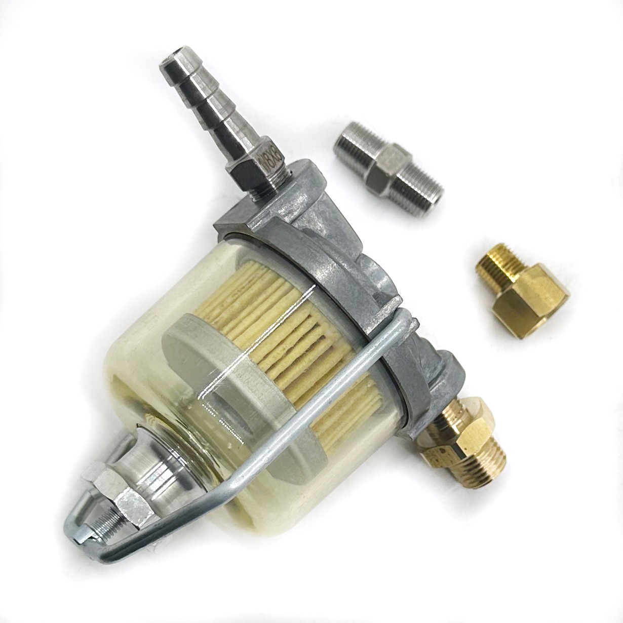 1950s–60s GM Car truck transparent bowl fuel filter For 1 or 2-barrel carburetor