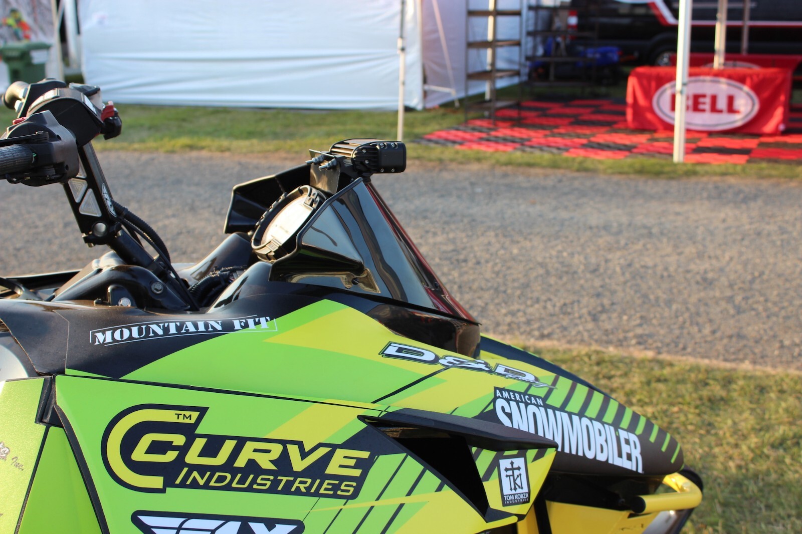 SKI-DOO SNOWMOBILE UNIVERSAL LED Auxiliary Light Bar w/Mount and Harness