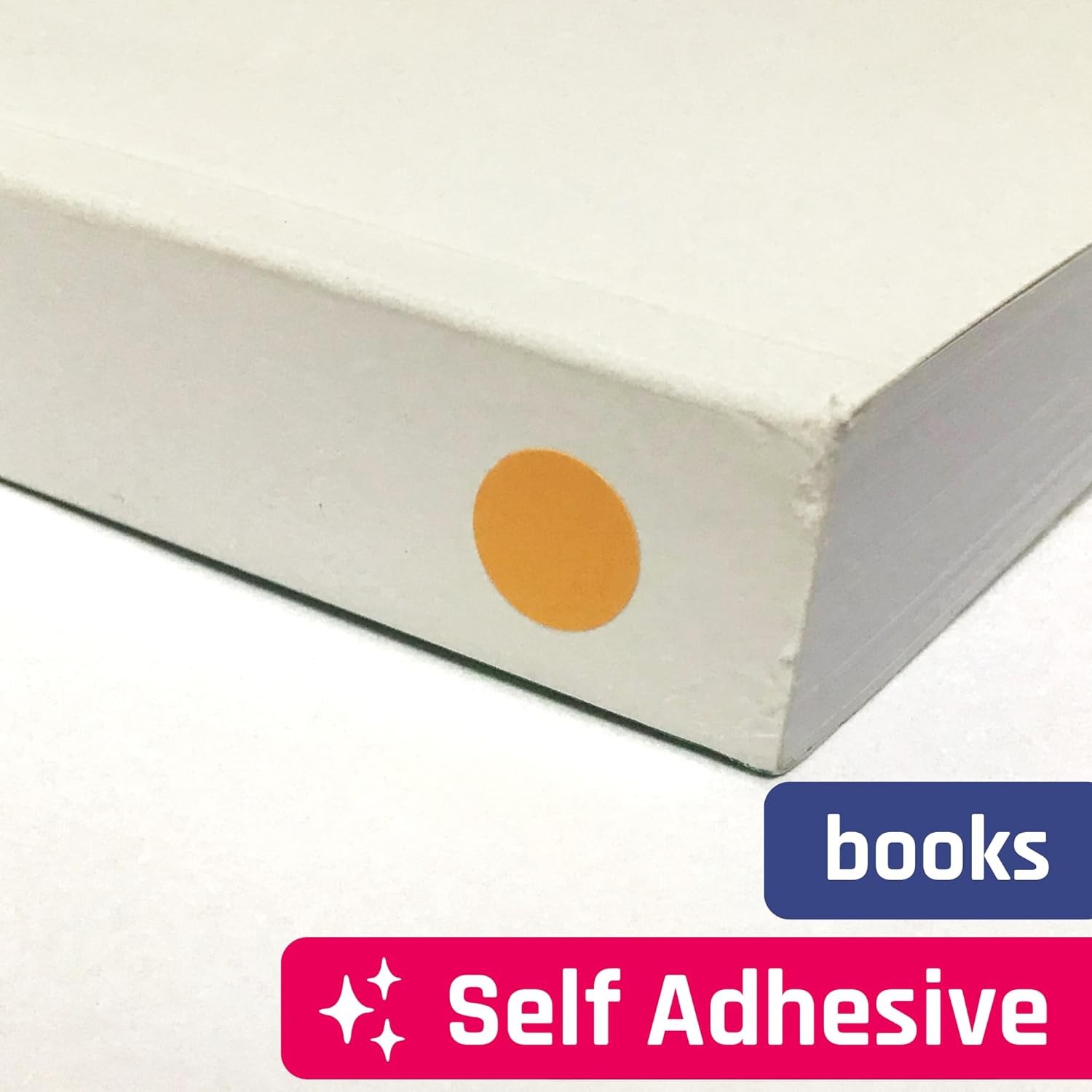 1000 Pack, 1 inch - Colored Round Circle Dot Stickers, 1000 Pieces, 8 Colors