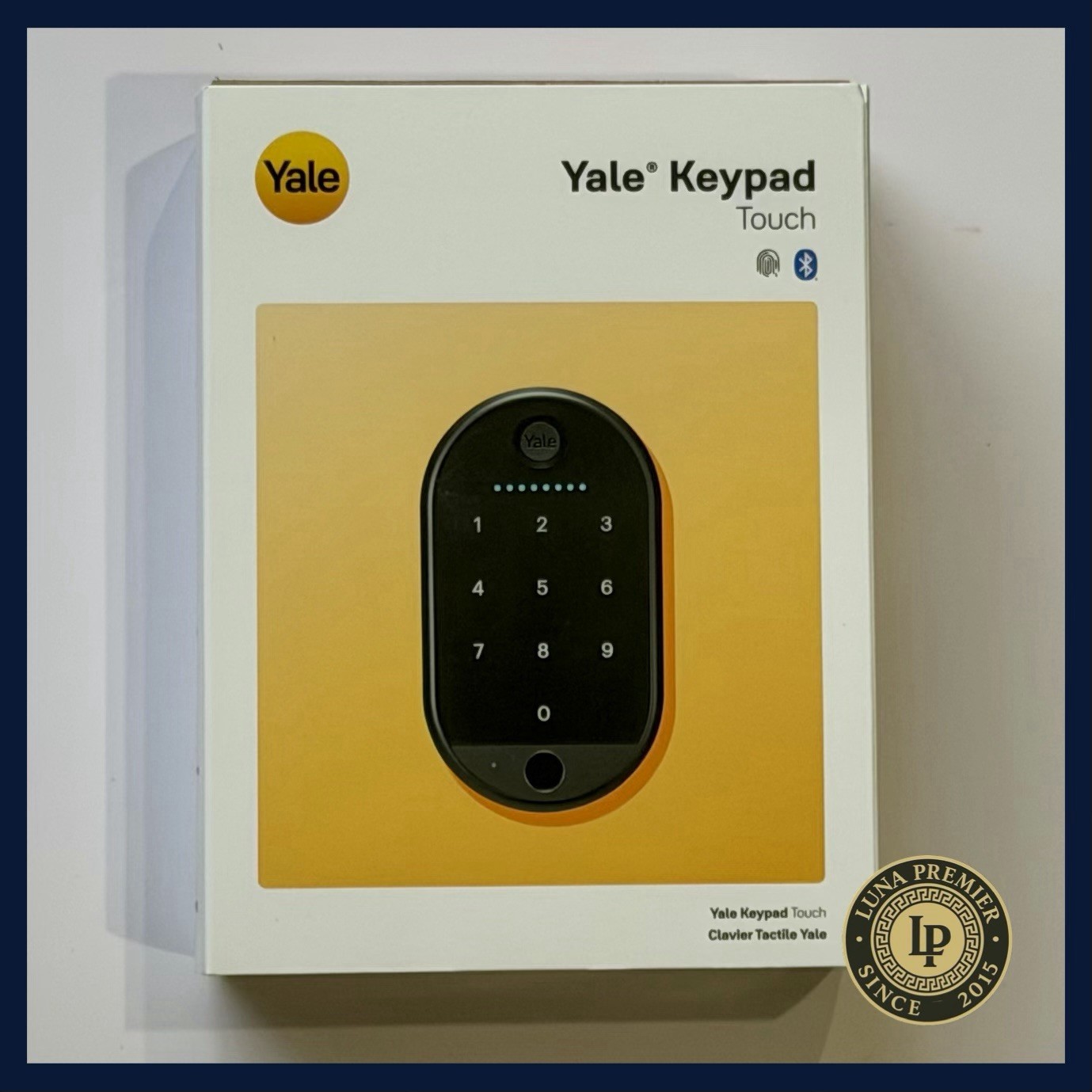 NEW Yale Keypad Touch Door Lock, Keyless Entry, Pin Code Fingerprint