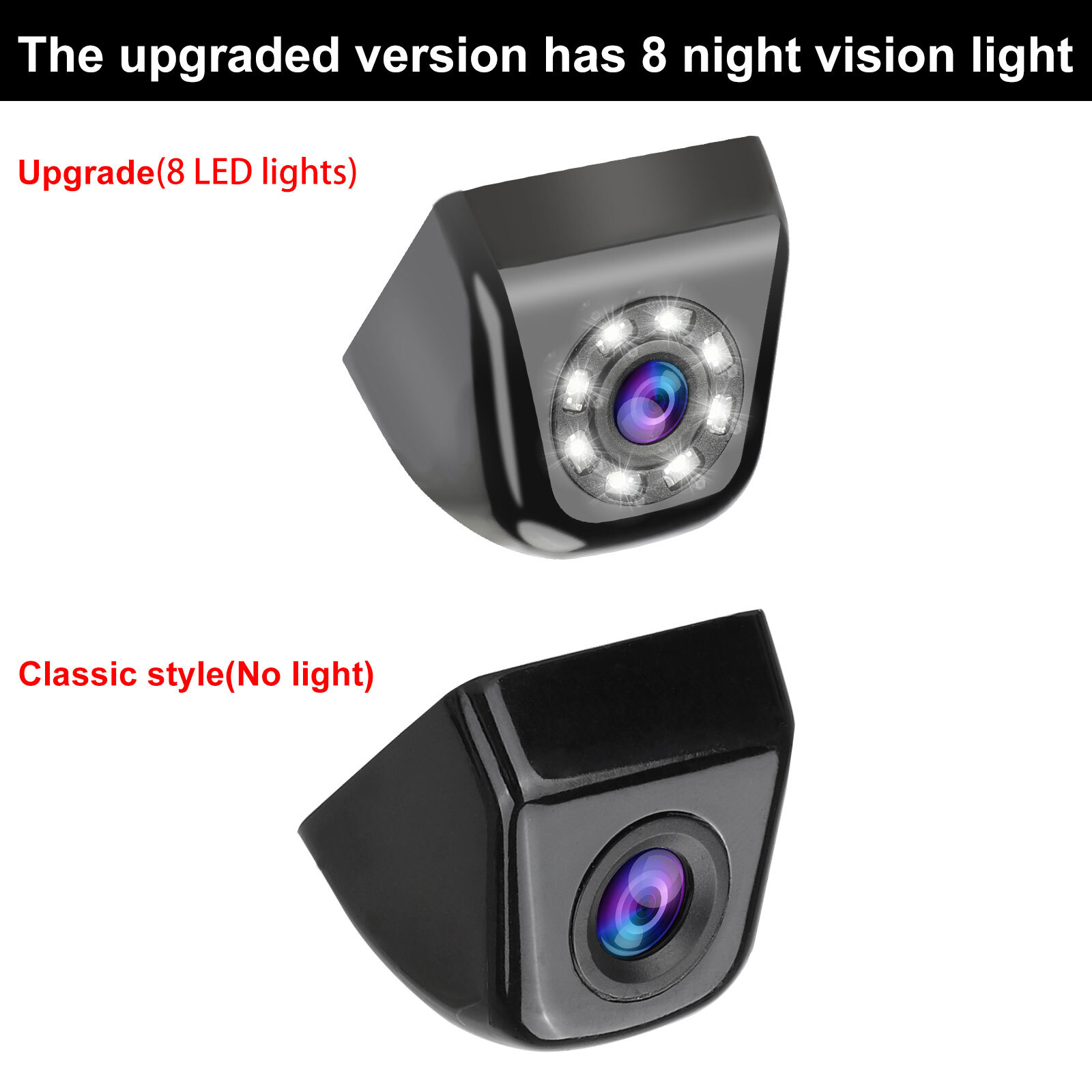 170° Car Rear View Reverse Camera Parking Backup Cam HD Night Vision Waterproof