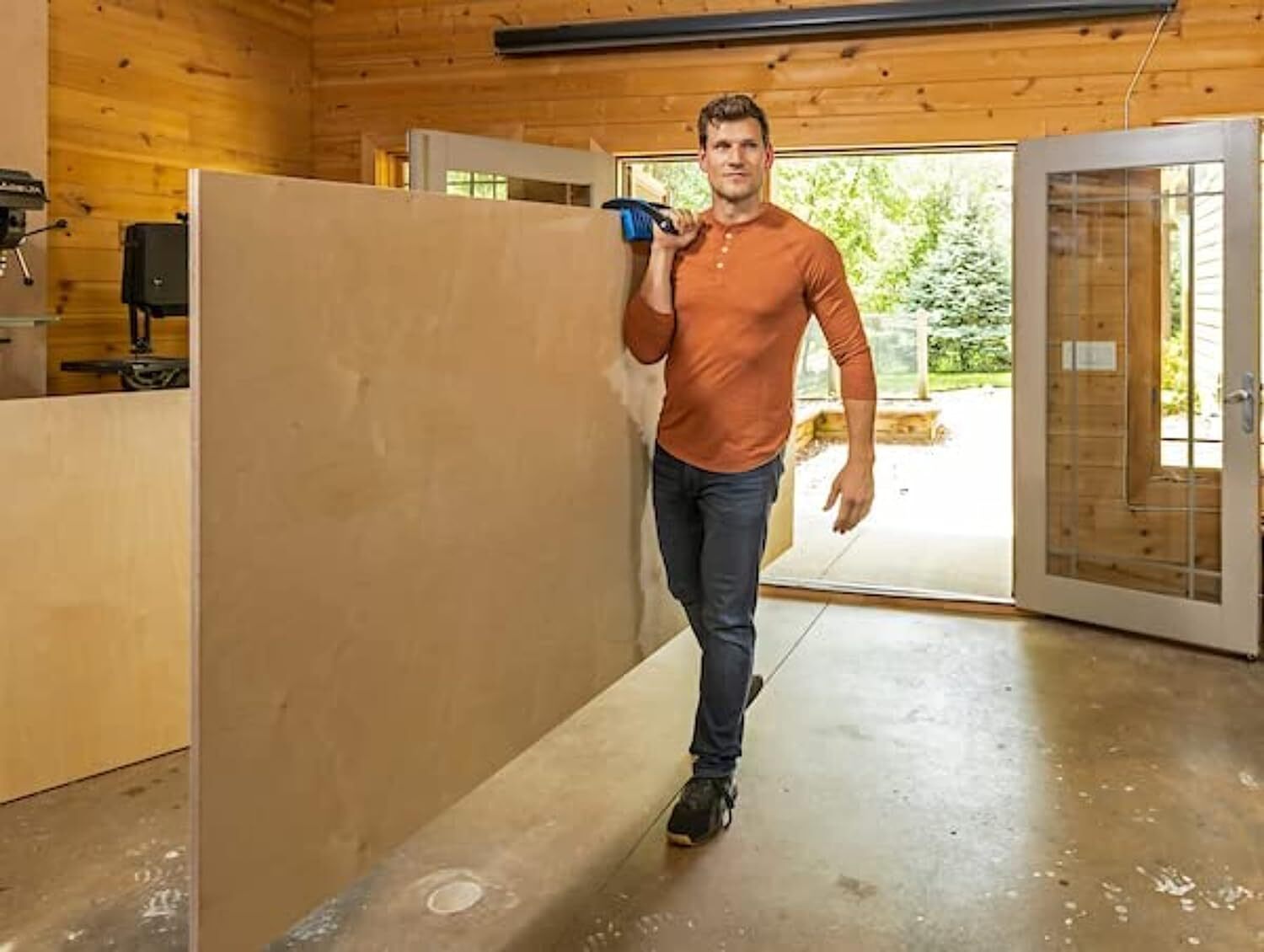 Kreg Panel Carrier - Easily Carry Plywood Boards & Large Panels - Ergonomic Grip