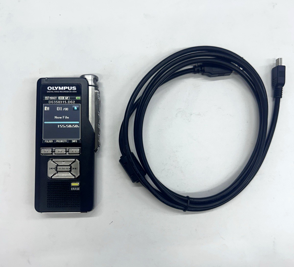 Olympus DS-3500 Digital Voice Recorder – Handheld Digital Recorder