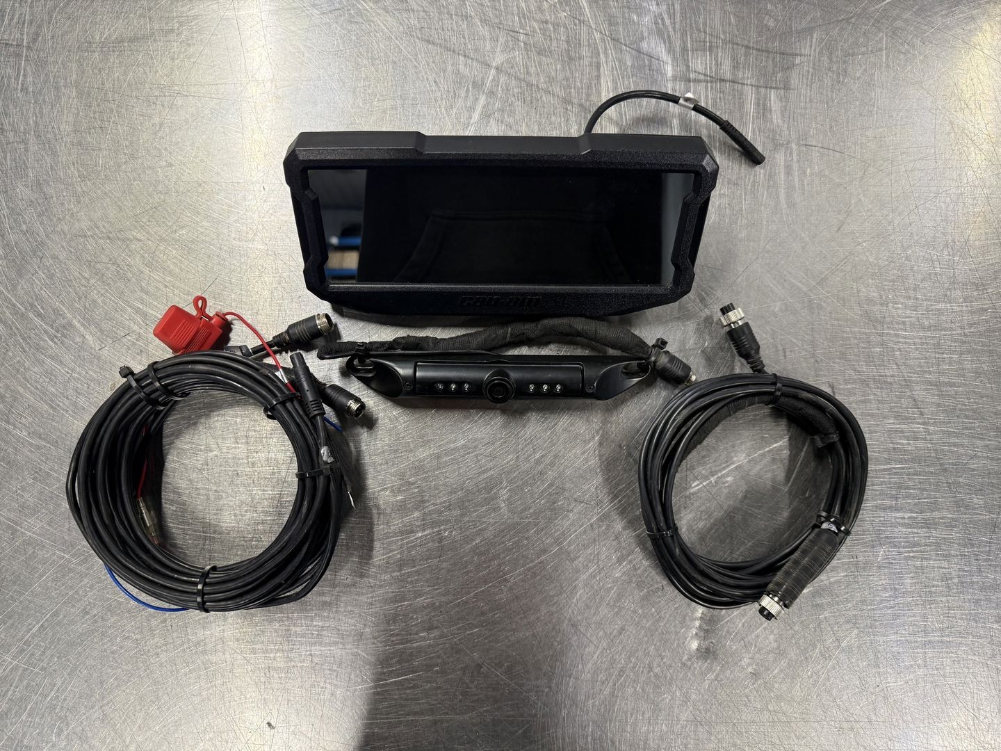 EB1457 2022 22 CAN-AM MAVERICK X3 XMR RR REAR VIEW MIRROR W/CAMERA