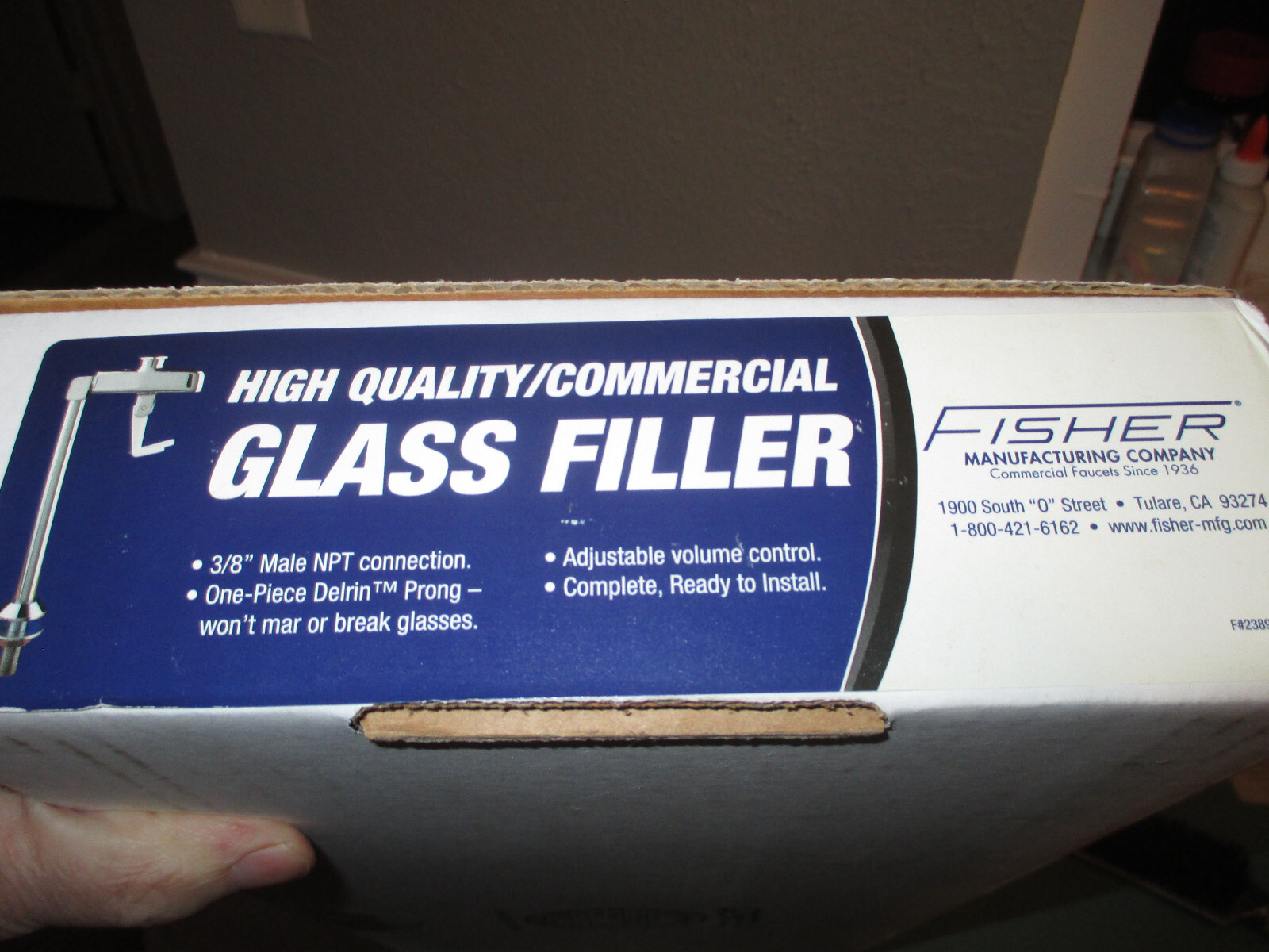Fisher Glass Filler 14Ped 3/8M 12726 + Geniune OEM BRAND NEW In BOX