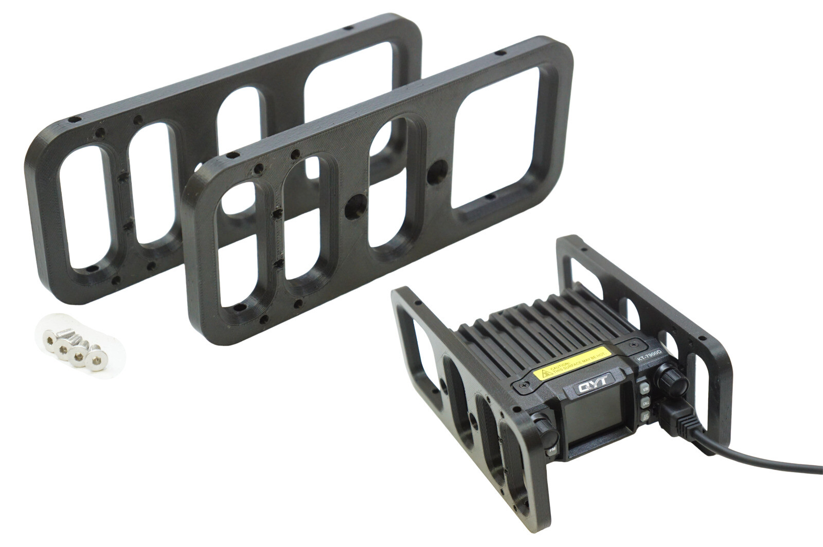 Protector Side Rail Stands Cage Handles for QYT KT-7900D Mobile Radio