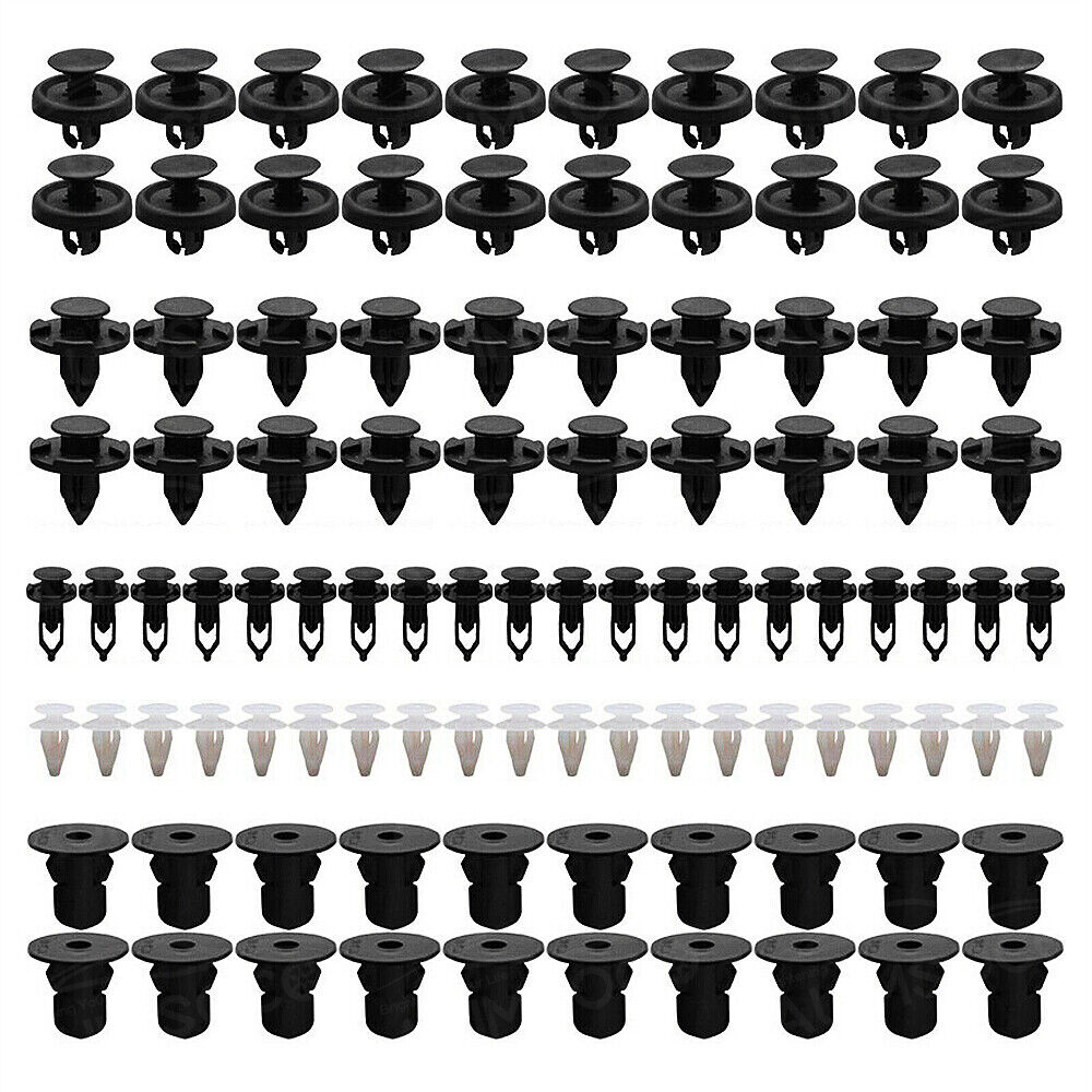 For Toyota Tacoma Trim Panel Clips Bumper Fender Push Pin Rivet 7 8 9mm Engine