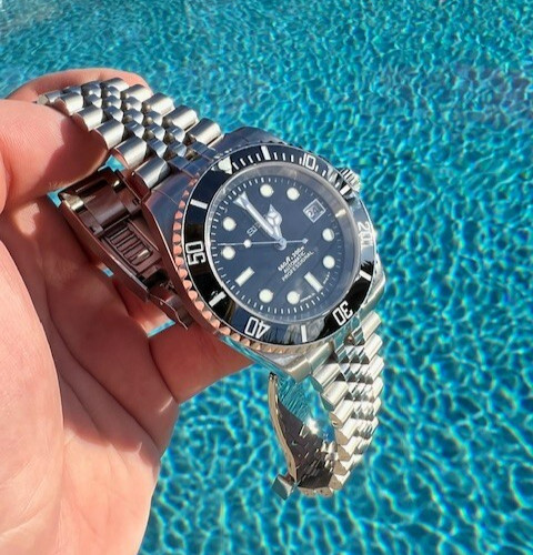 SEIKO SUB MOD CLASSIC BLACK 40MM HOMAGE