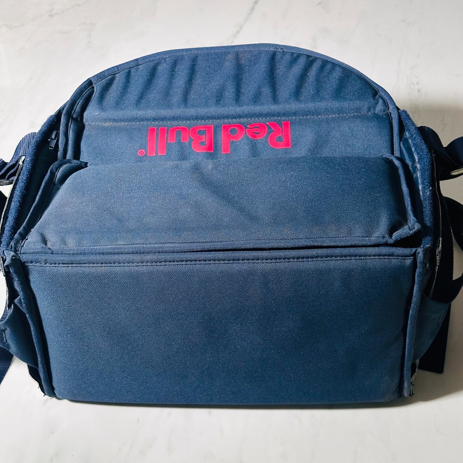 Red Bull Blue Stadium Beverage Vendor Concessions Belly Tray Cooler 14x16x8 RARE