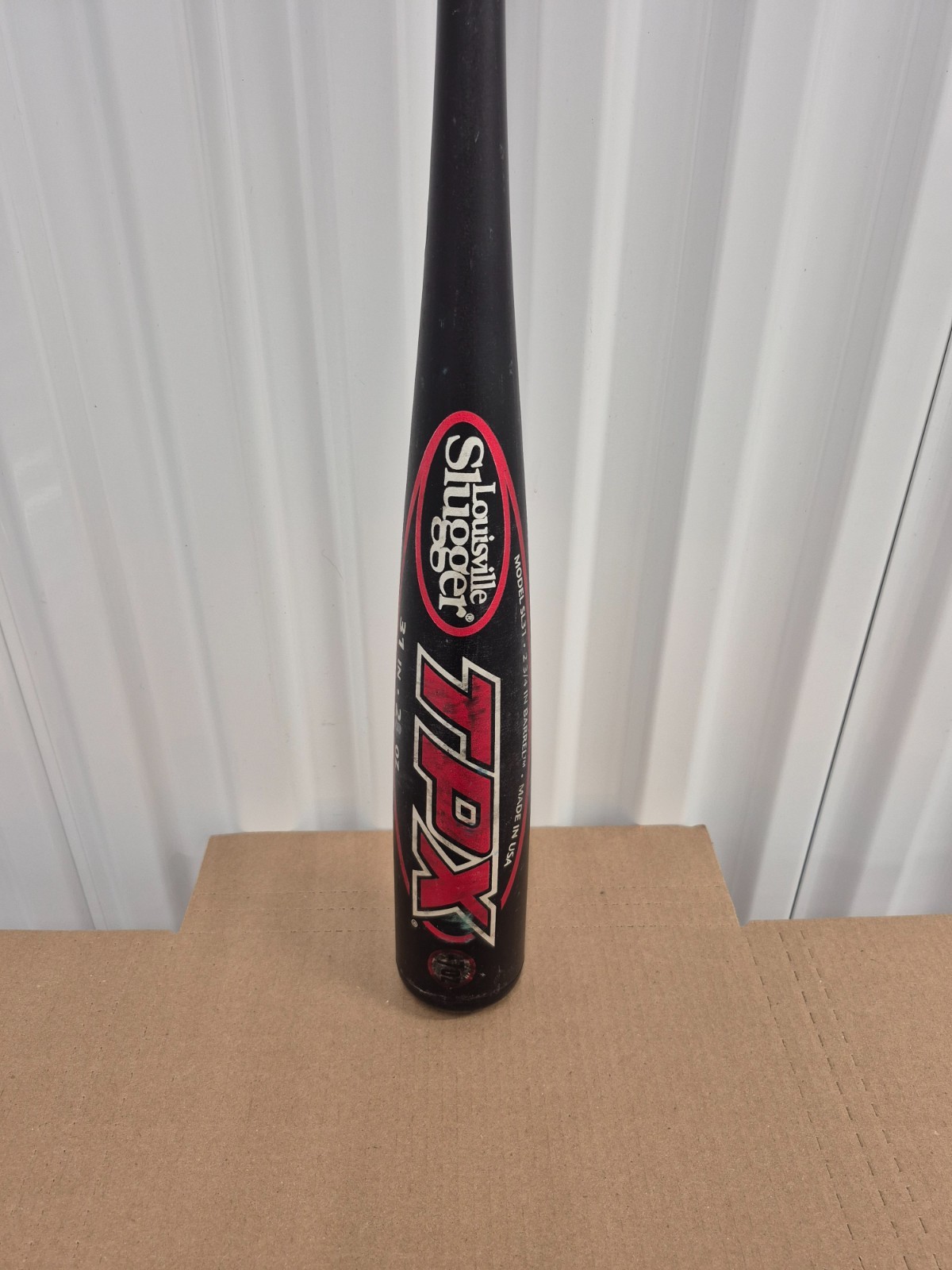 Louisville Slugger Baseball Bat 31 in 28 oz. TPX Laser SL31 - 2-3/4" USA Made