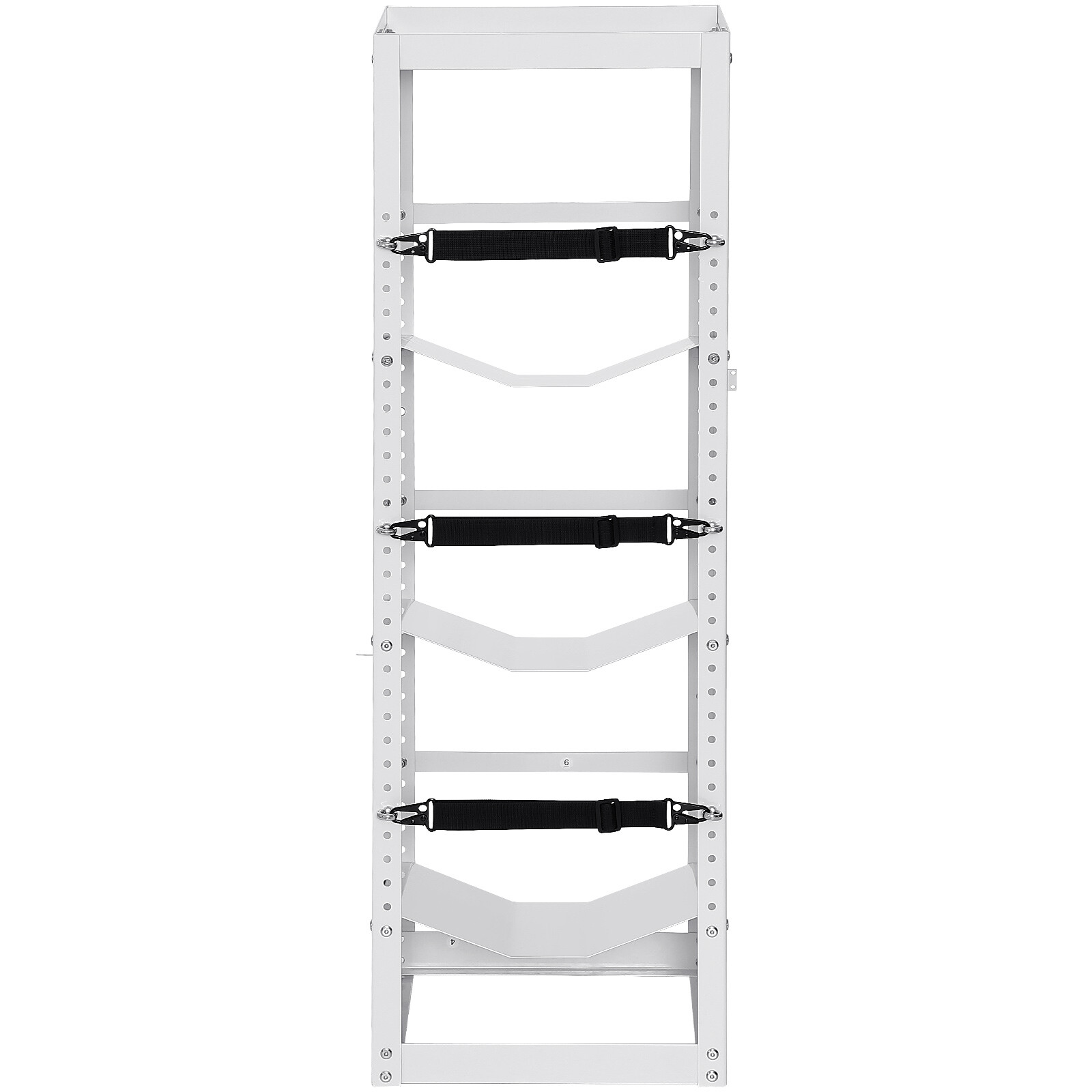 VEVOR Refrigerant Tank Rack 3 x 30-50lbs Bottle Tanks Cylinder Tank Rack