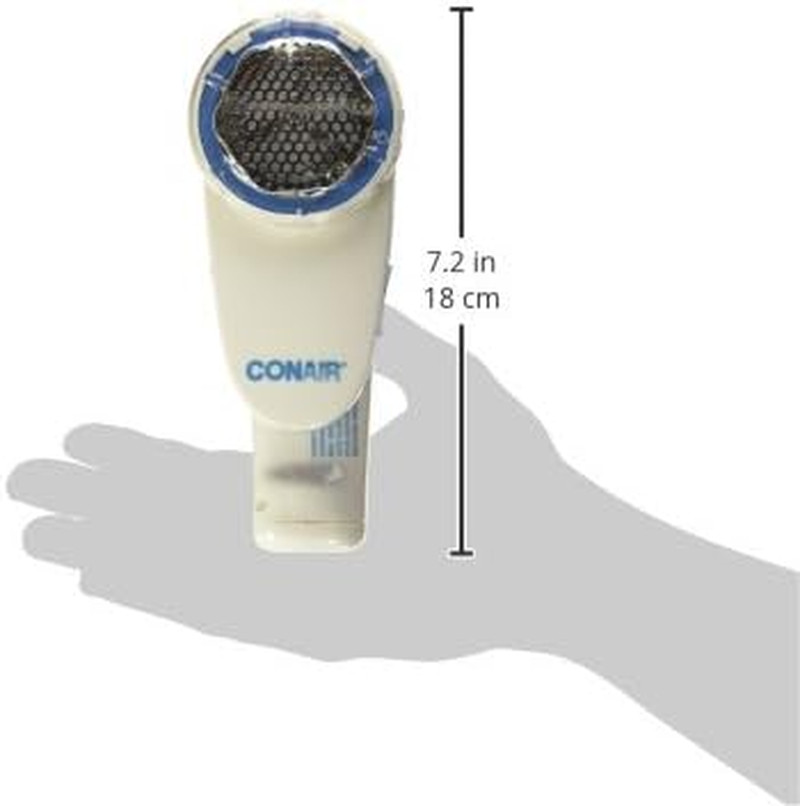 Conair Fabric Shaver and Lint Remover, Battery-Operated Portable Clothes Shaver