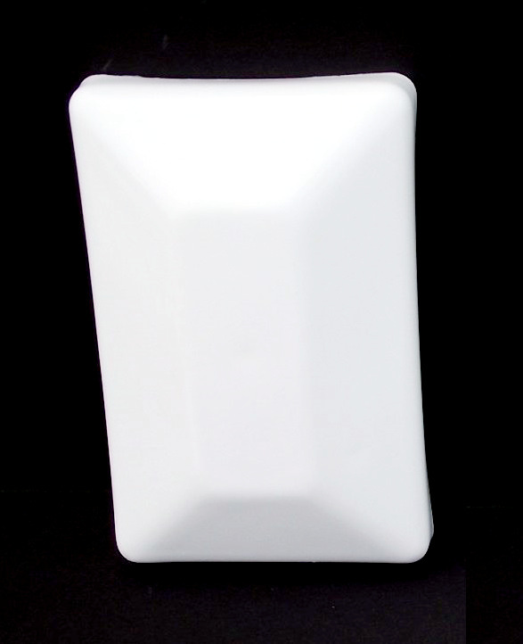 White 4x6 Fence Post Caps (3-5/8"x 5-5/8") 4 x 6 Nominal Fence Post Caps WHITE