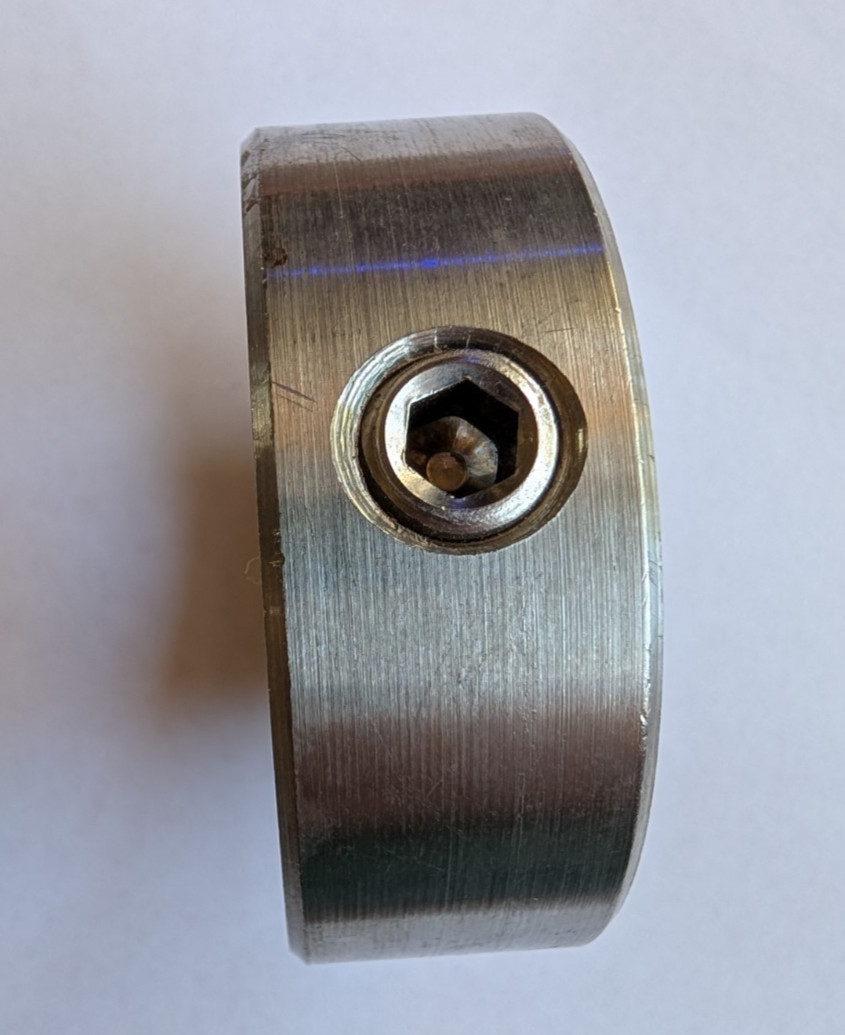 Lot of (17) 1 inch Shaft Collars, Set Screw, Stainless Steel. New/ Open Box